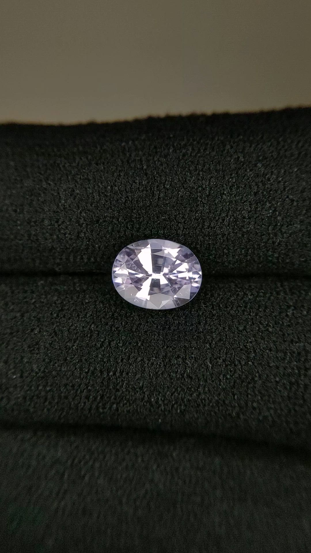 1.66 Ct. Purple Sapphire from Ceylon (Sri Lanka) Size Video