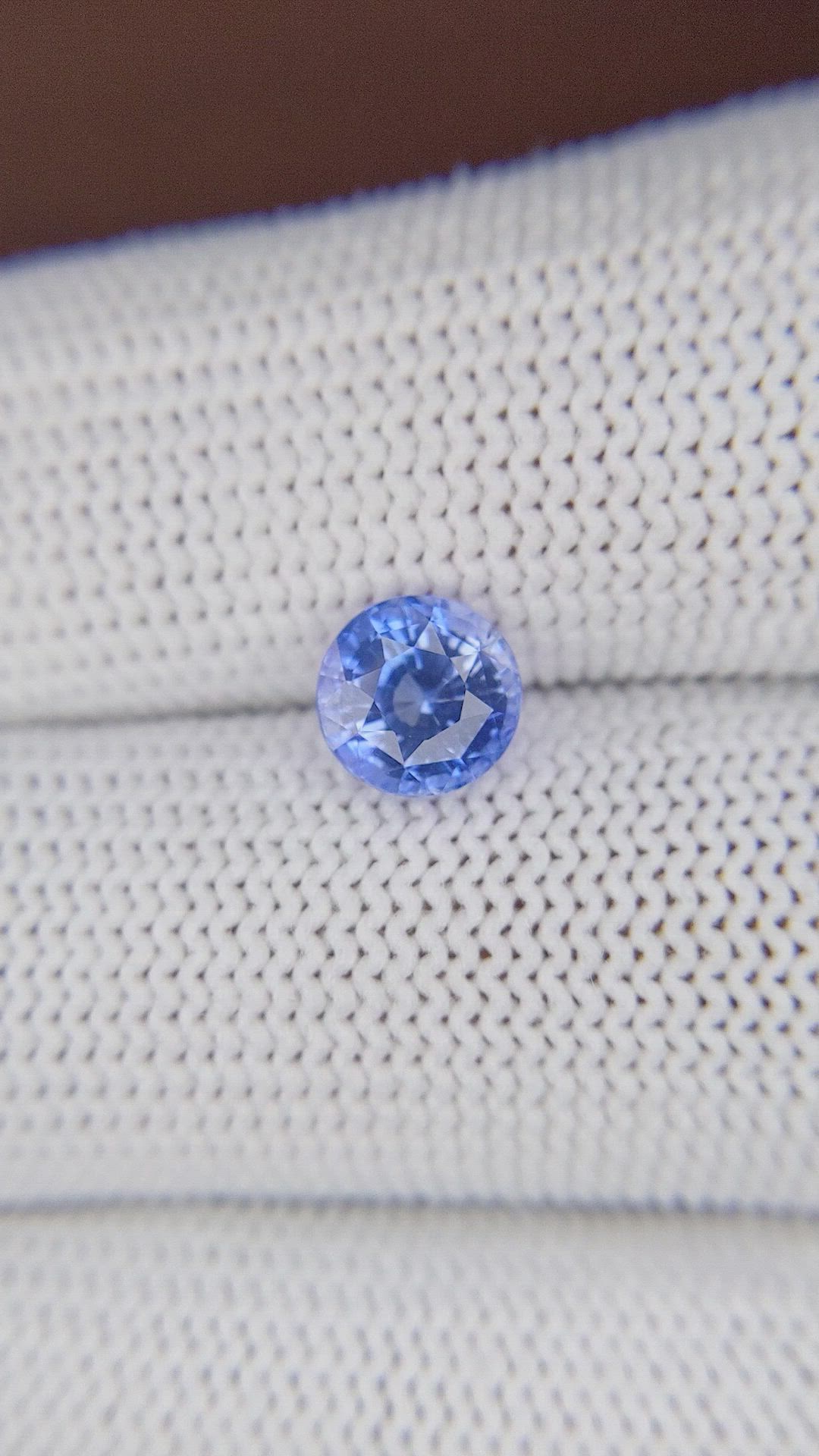 1.76 Ct. Blue Sapphire from Ceylon (Sri Lanka) Size Video