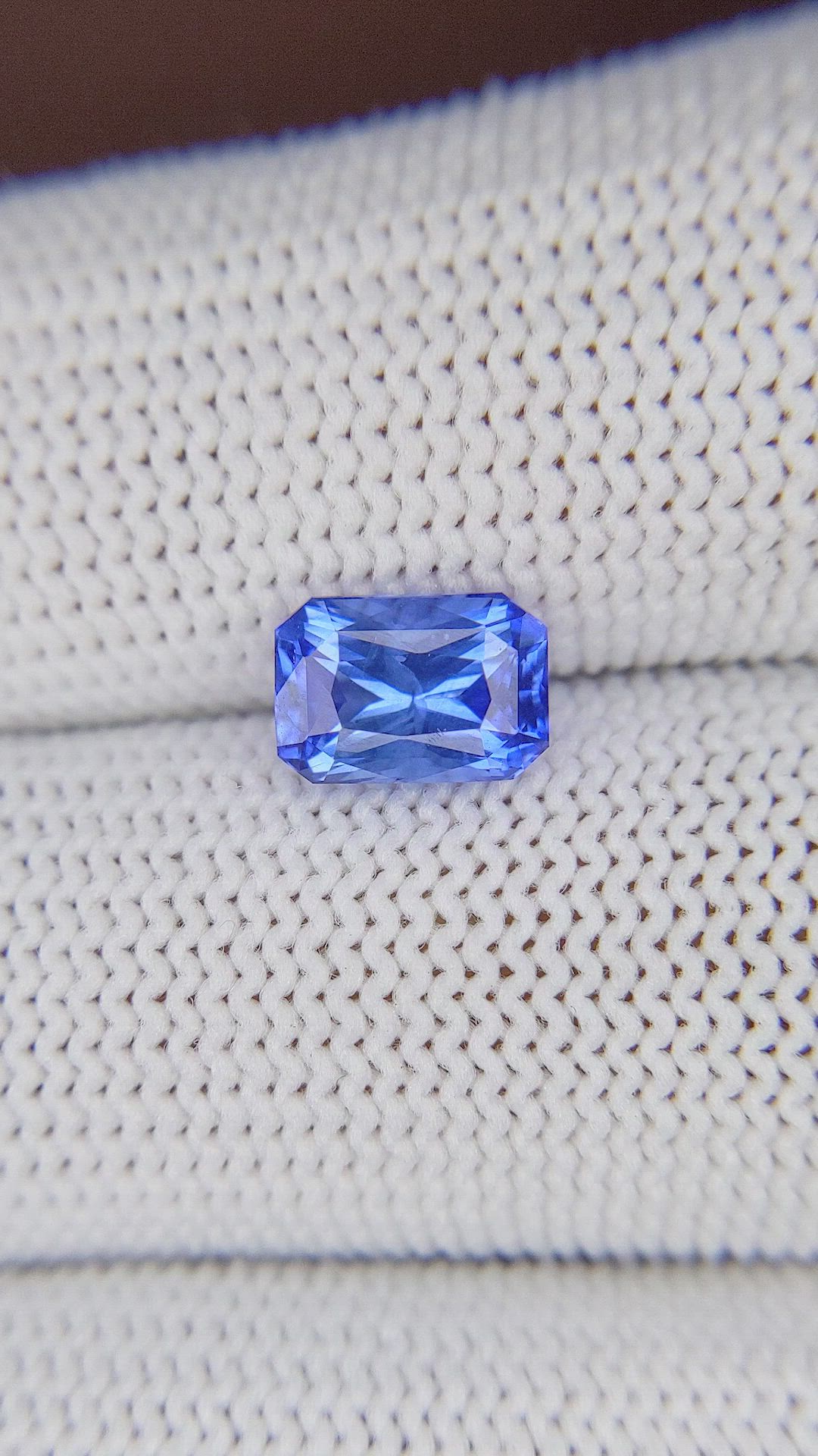 2.05 Ct. Blue Sapphire from Ceylon (Sri Lanka) Size Video