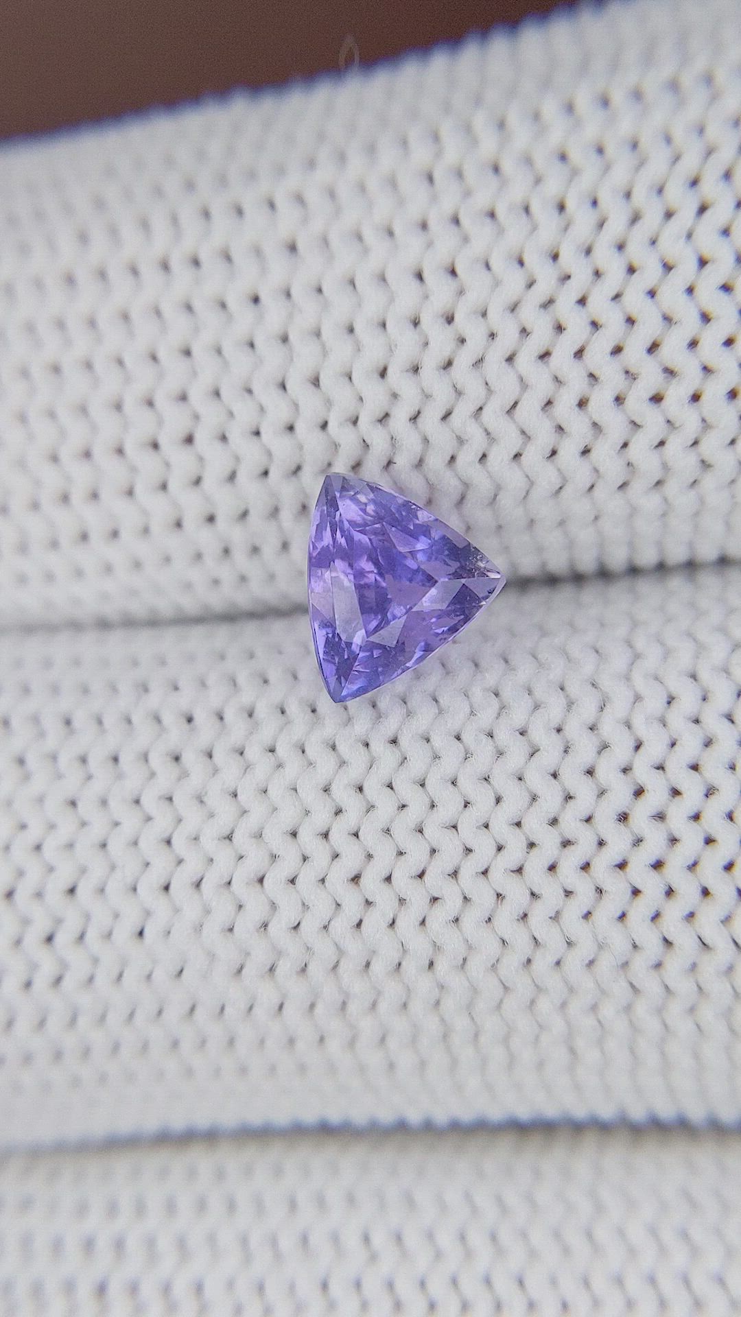 1.46 Ct. Purple Sapphire from Ceylon (Sri Lanka) Size Video