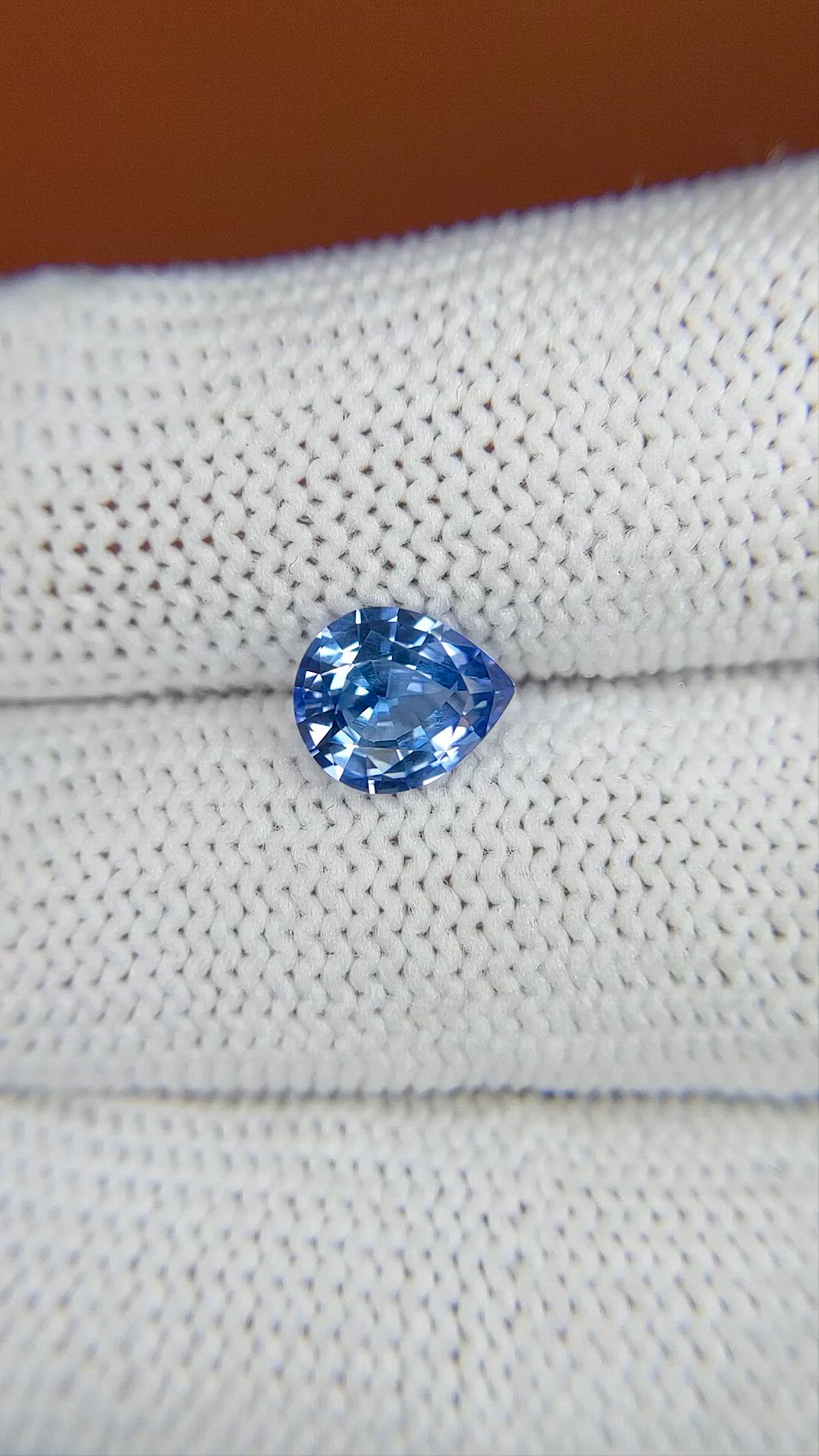 1.46 Ct. Blue Sapphire from Ceylon (Sri Lanka) Size Video