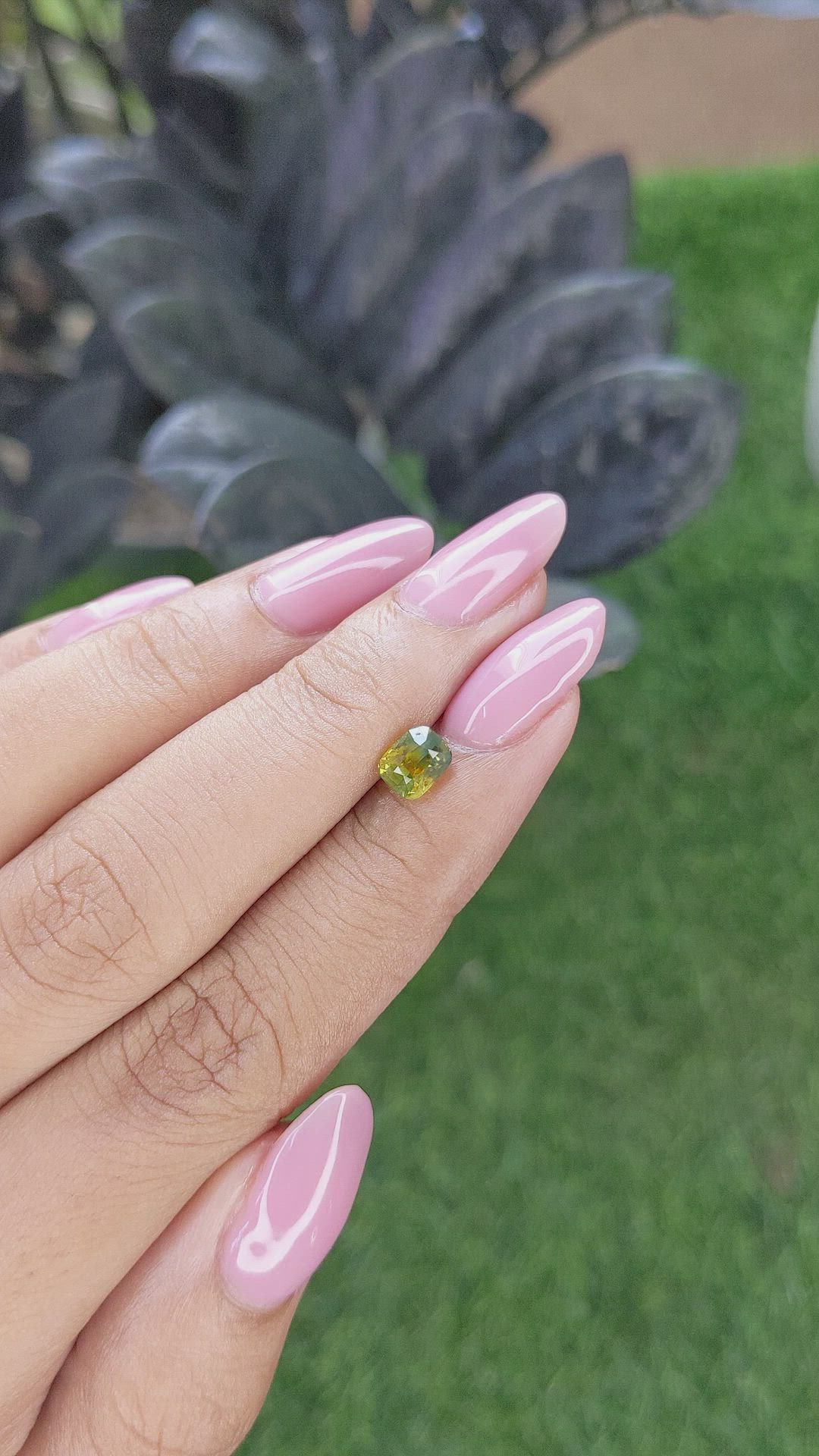 1.01 Ct. Bi Color / Parti Sapphire from Madagascar Size Video