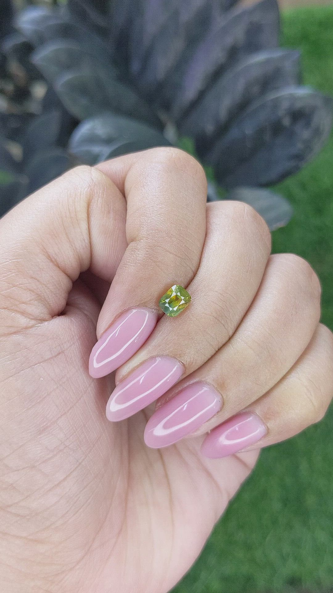 1.01 Ct. Bi Color / Parti Sapphire from Madagascar Size Video