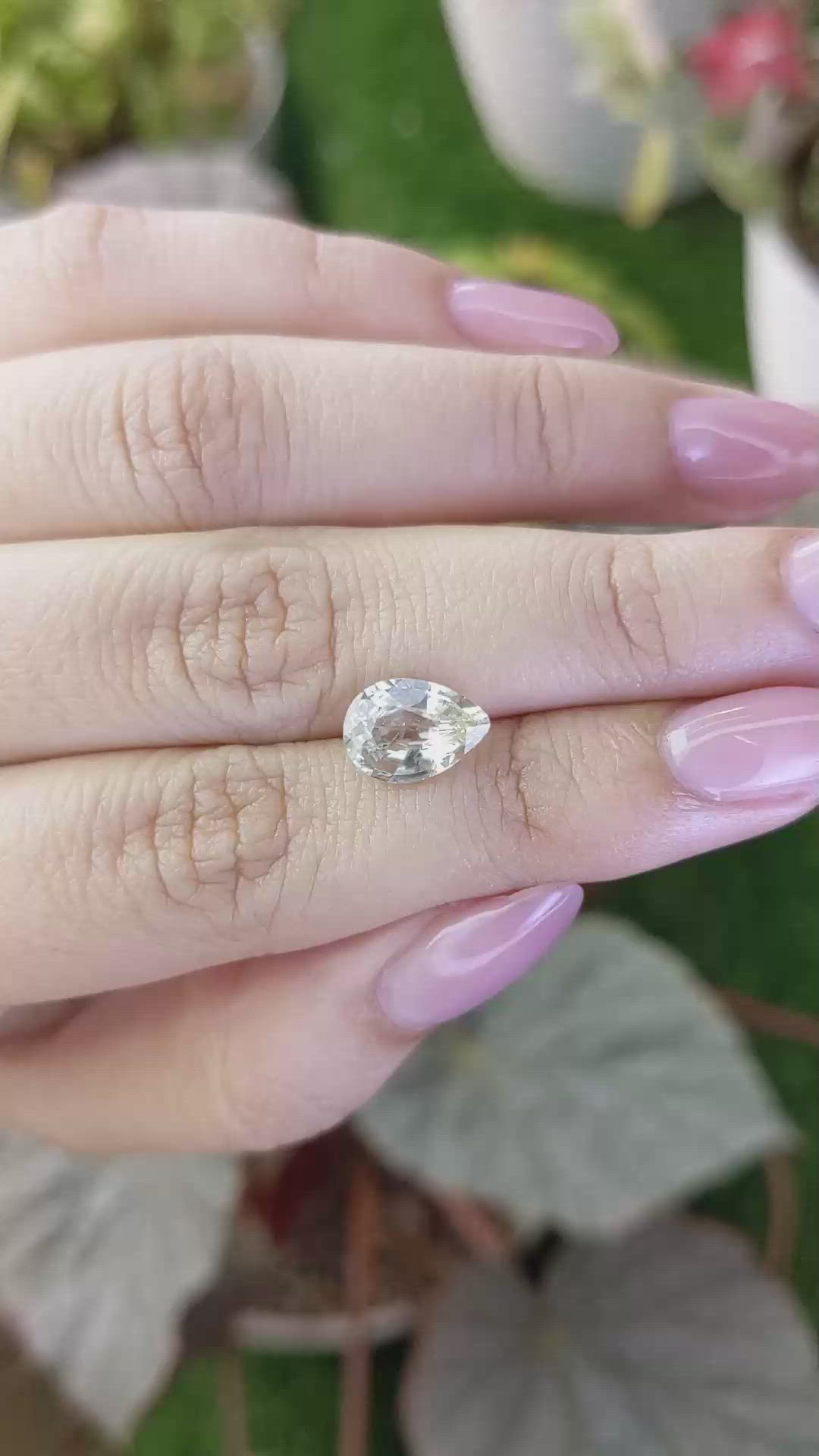 2.48 Ct. Yellow Sapphire from Ceylon (Sri Lanka) Size Video