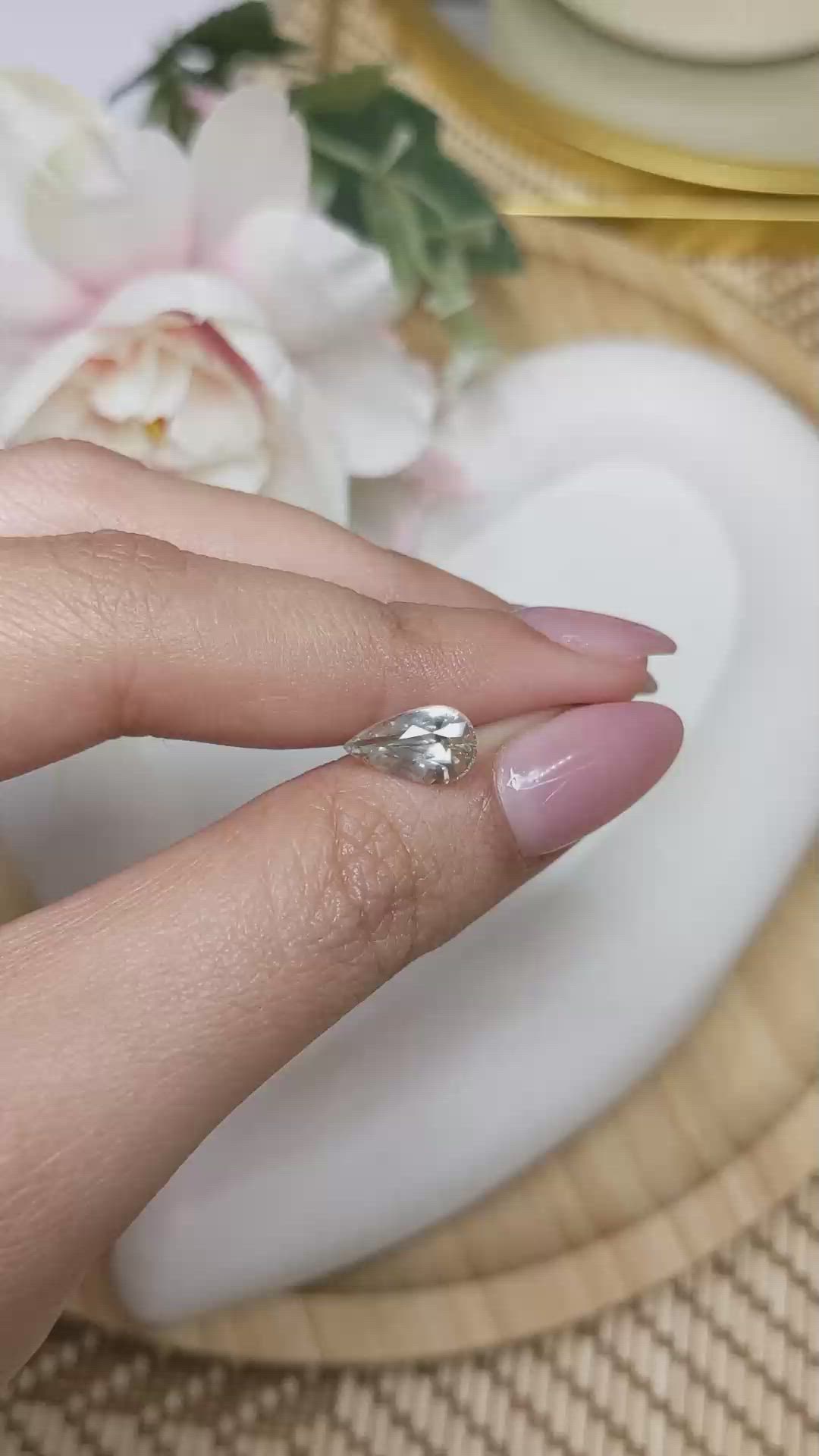2.00 Ct. Yellow Sapphire from Ceylon (Sri Lanka) Size Video