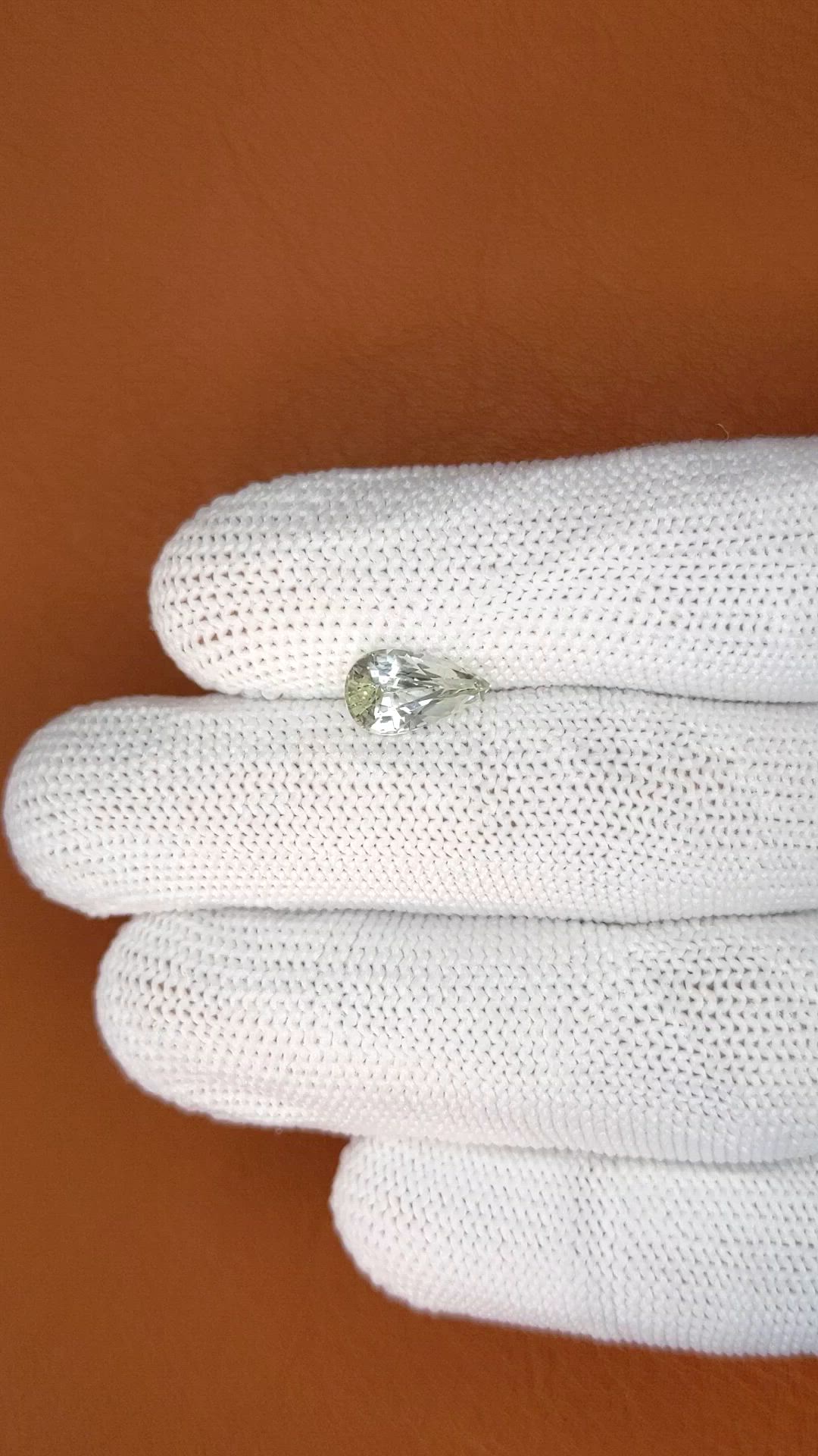 2.00 Ct. Yellow Sapphire from Ceylon (Sri Lanka) Size Video