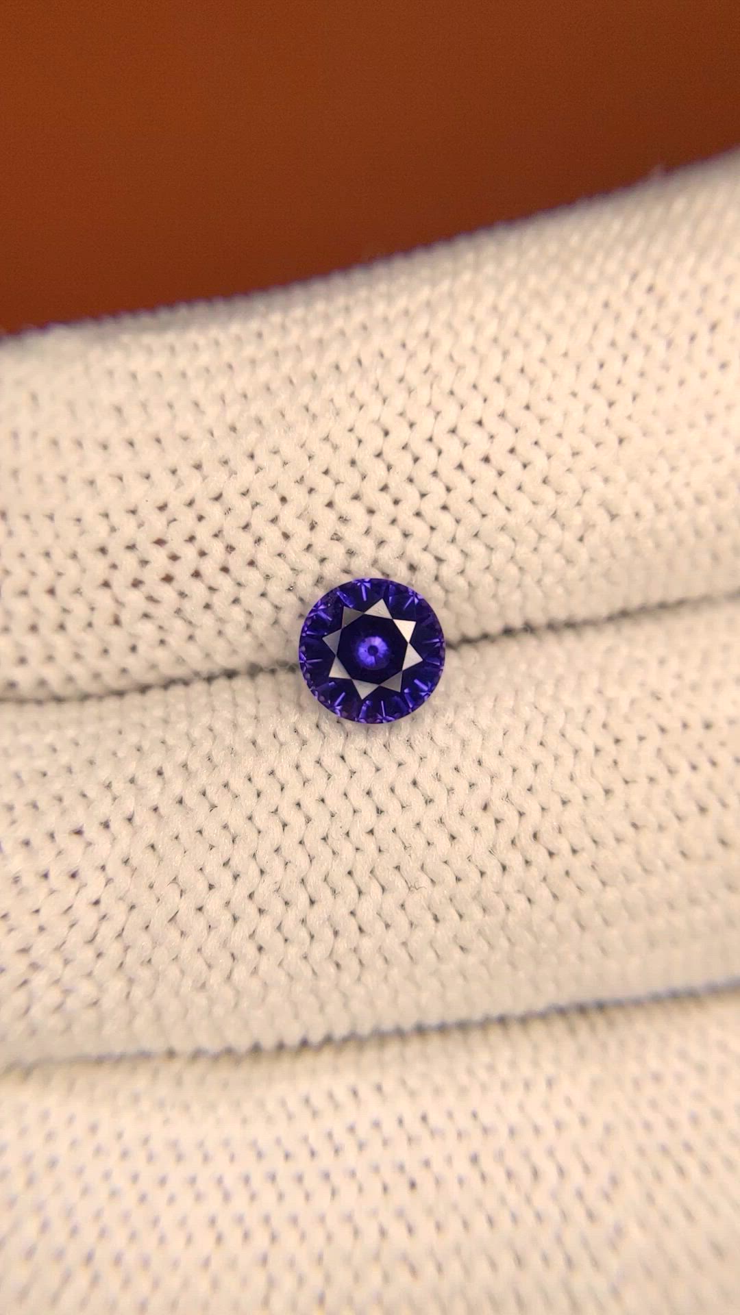 1.09 Ct. Color Change Sapphire from Ceylon (Sri Lanka) Size Video