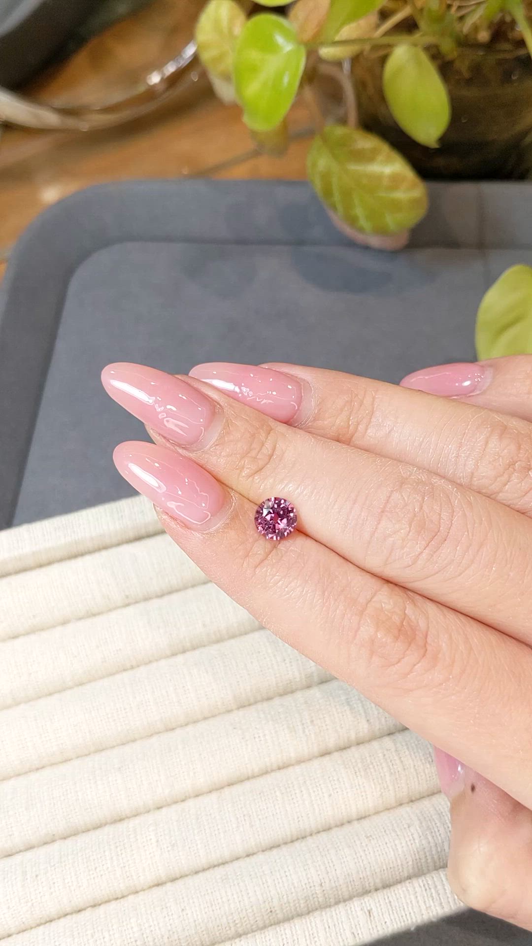 1.49 Ct. Pink Sapphire from Madagascar Size Video