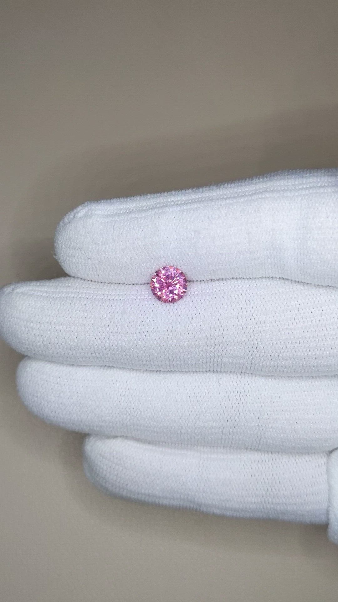 1.49 Ct. Pink Sapphire from Madagascar Size Video