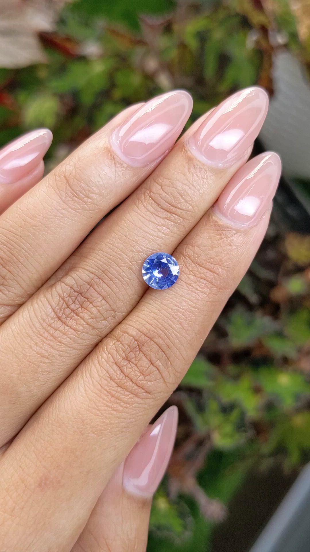 1.31 Ct. Blue Sapphire from Ceylon (Sri Lanka) Size Video