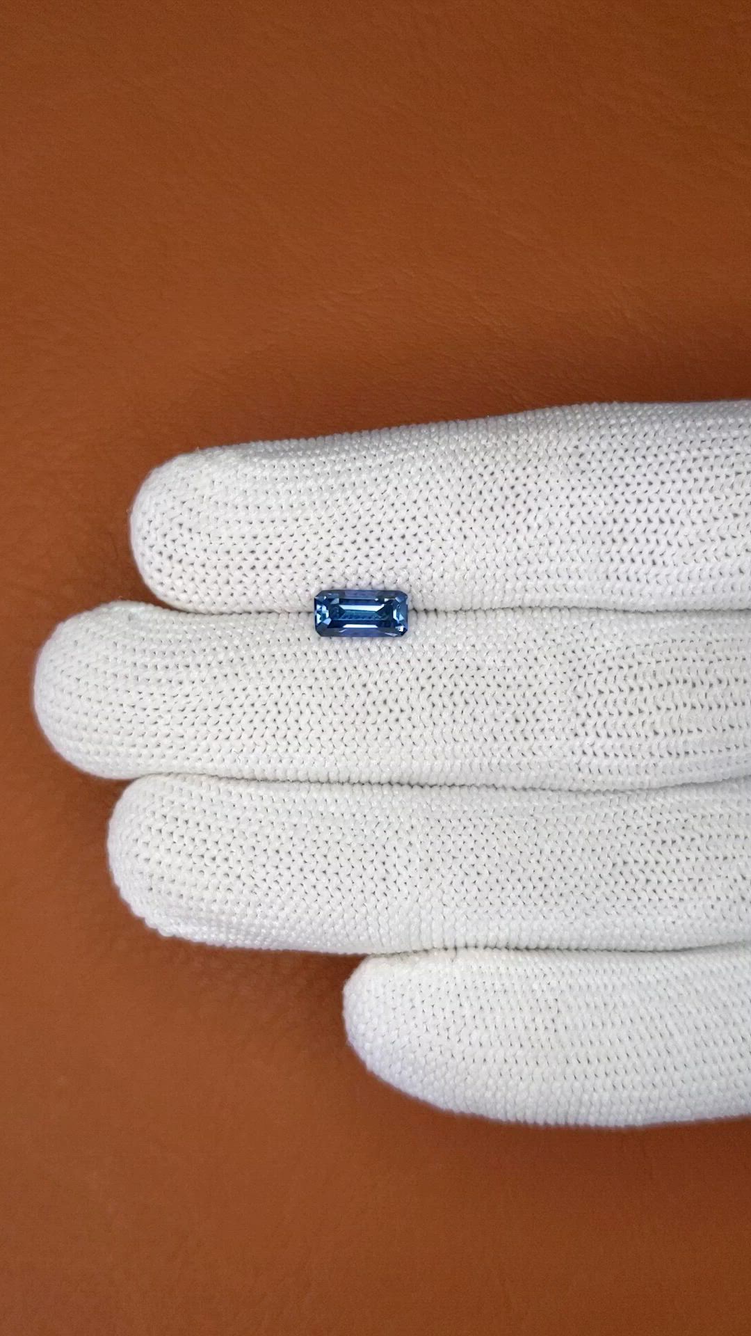 1.51 Ct. Violet Sapphire from Ceylon (Sri Lanka) Size Video