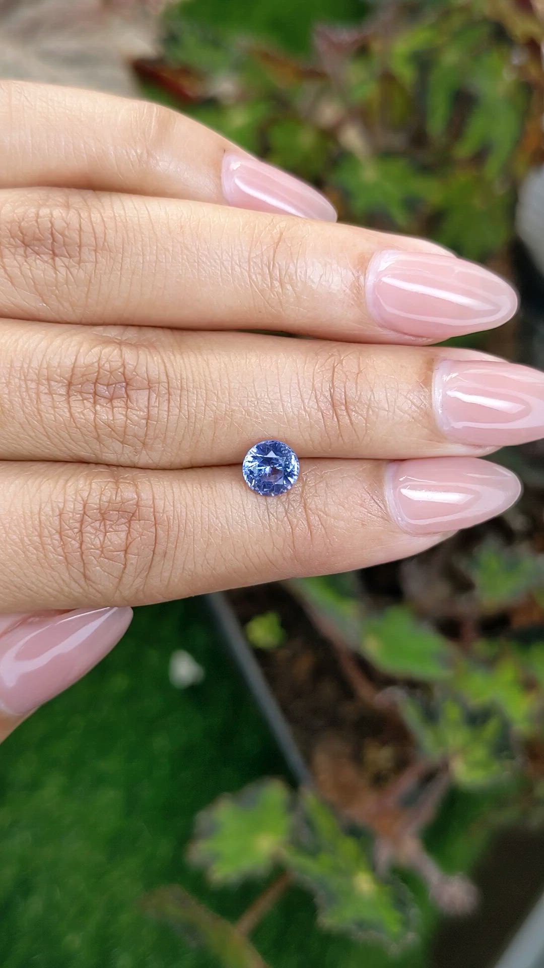 1.31 Ct. Blue Sapphire from Ceylon (Sri Lanka) Size Video