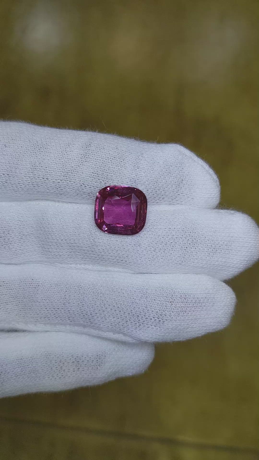 6.03 Ct. Pink Sapphire from Madagascar Size Video