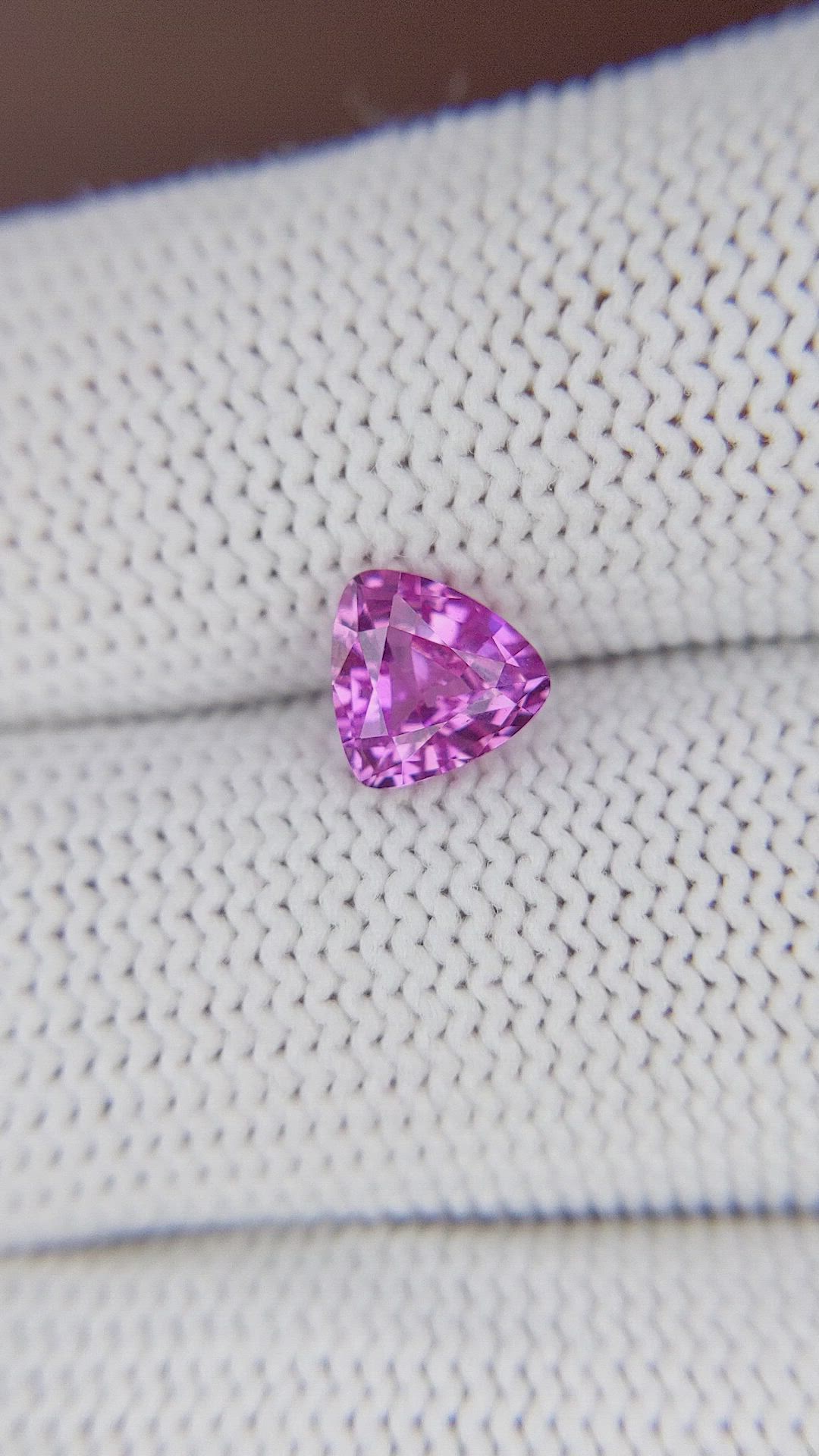1.18 Ct. Purplish Pink Sapphire from Madagascar Size Video