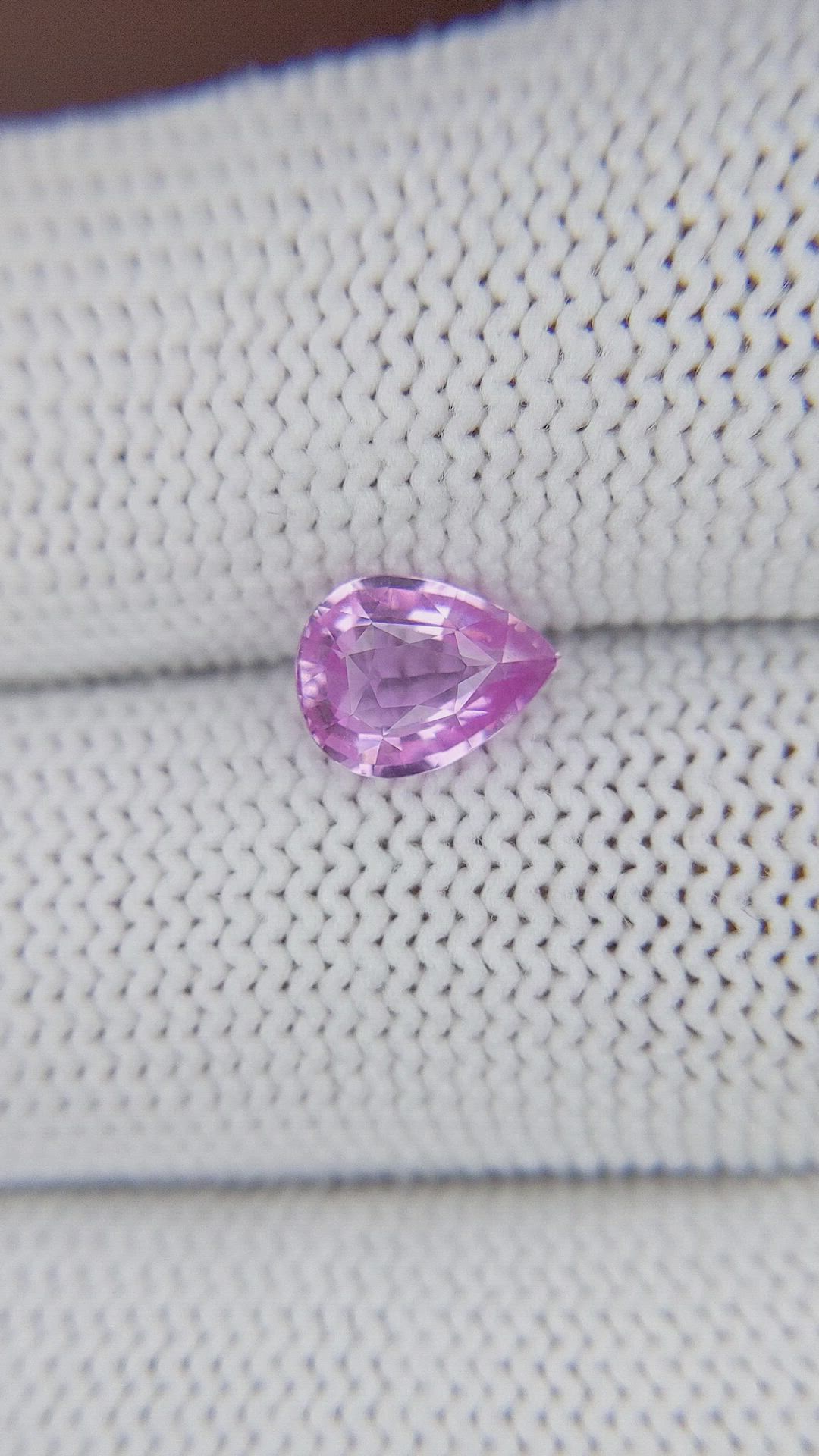 1.32 Ct. Pink Sapphire from Madagascar Size Video