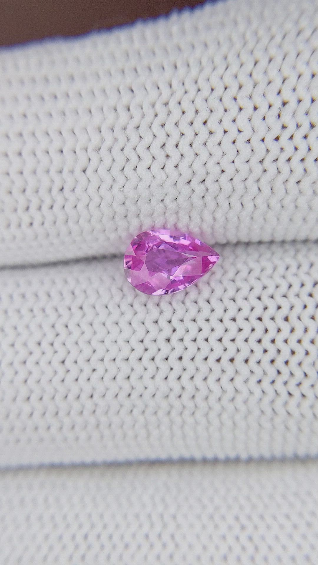 0.94 Ct. Pink Sapphire from Madagascar Size Video