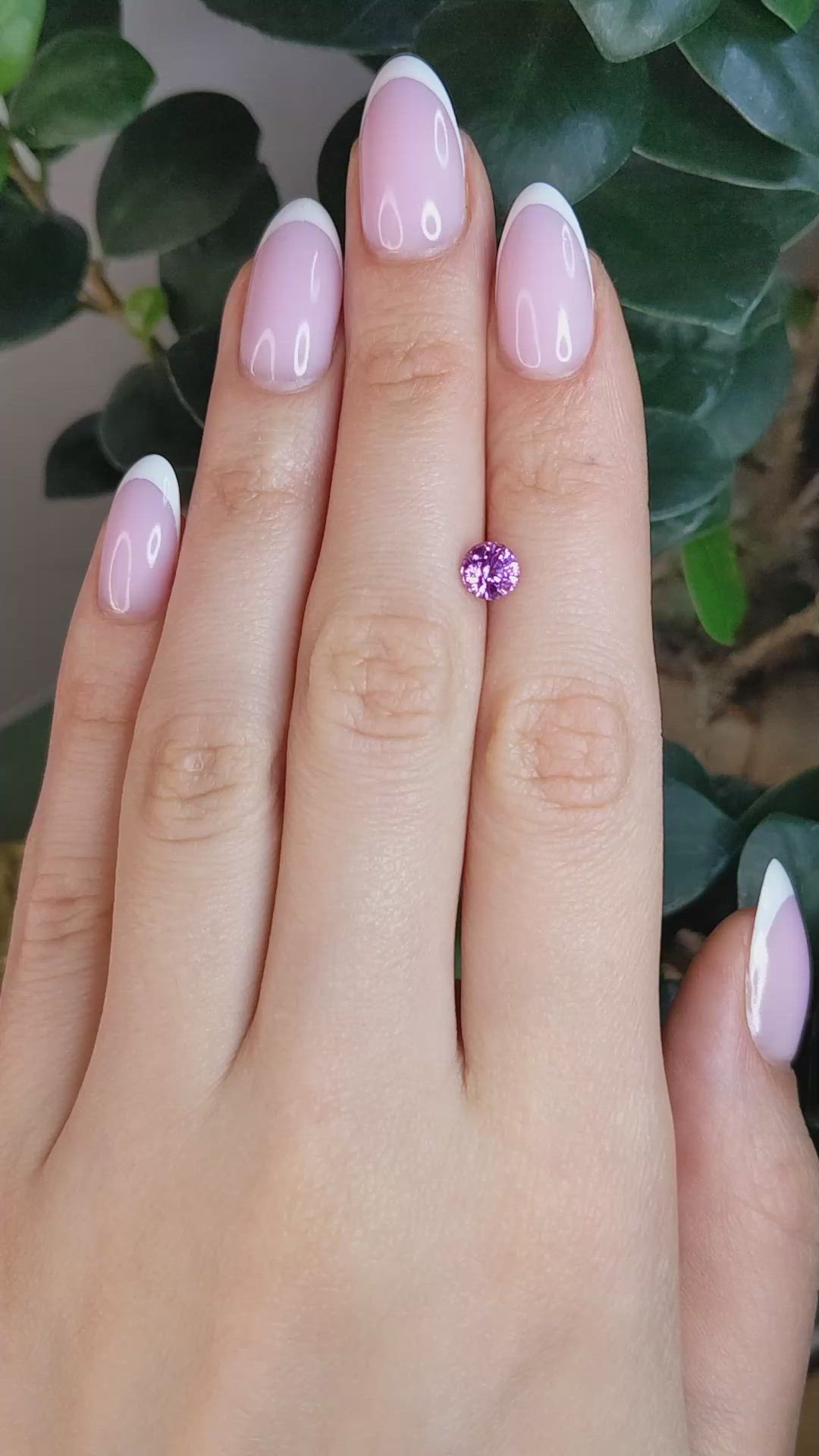 1.16 Ct. Pink Sapphire from Madagascar Size Video