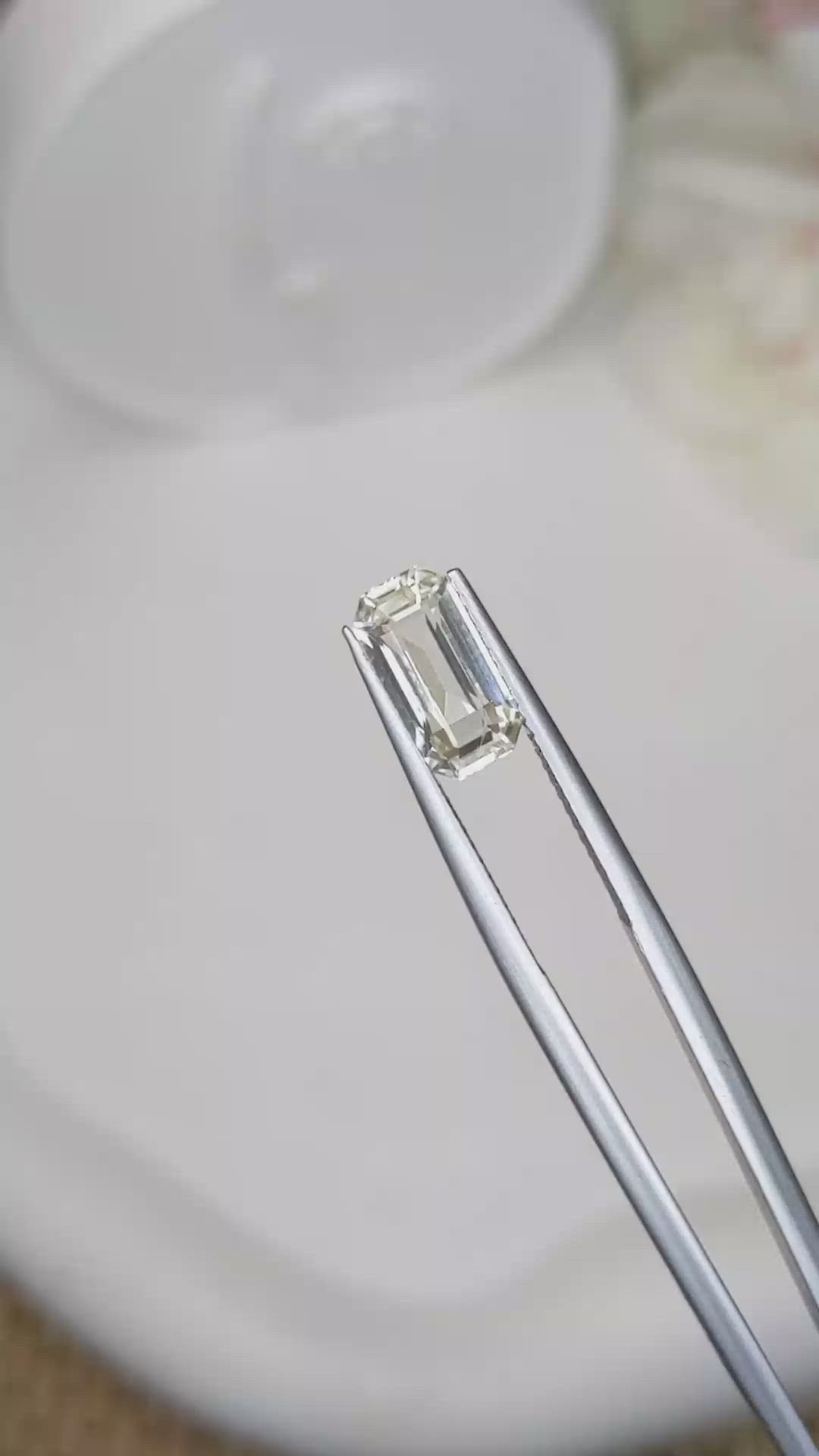 2.44 Ct. Yellow Sapphire from Ceylon (Sri Lanka) Size Video