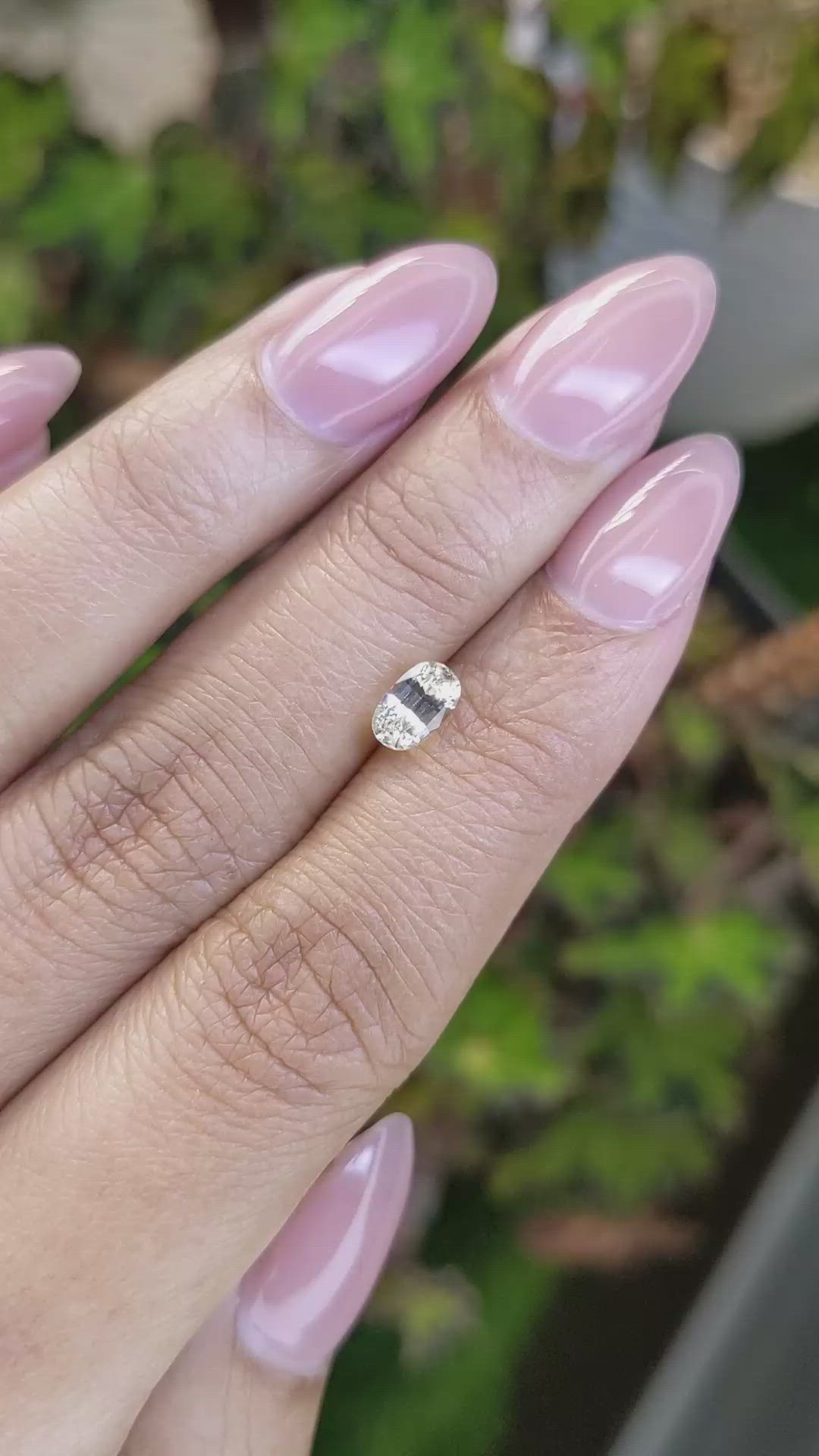 0.98 Ct. Yellow Sapphire from Ceylon (Sri Lanka) Size Video