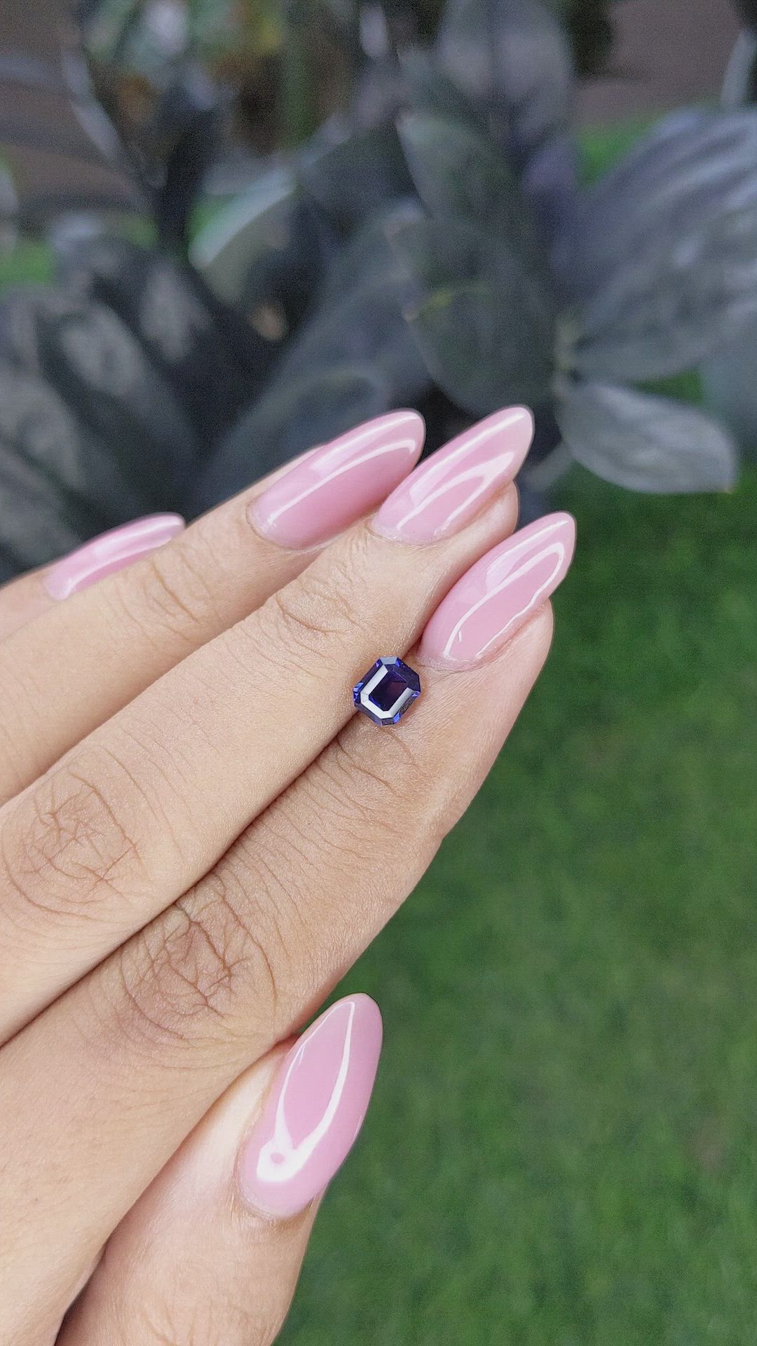 1.08 Ct. Color Change Sapphire from Tanzania Size Video