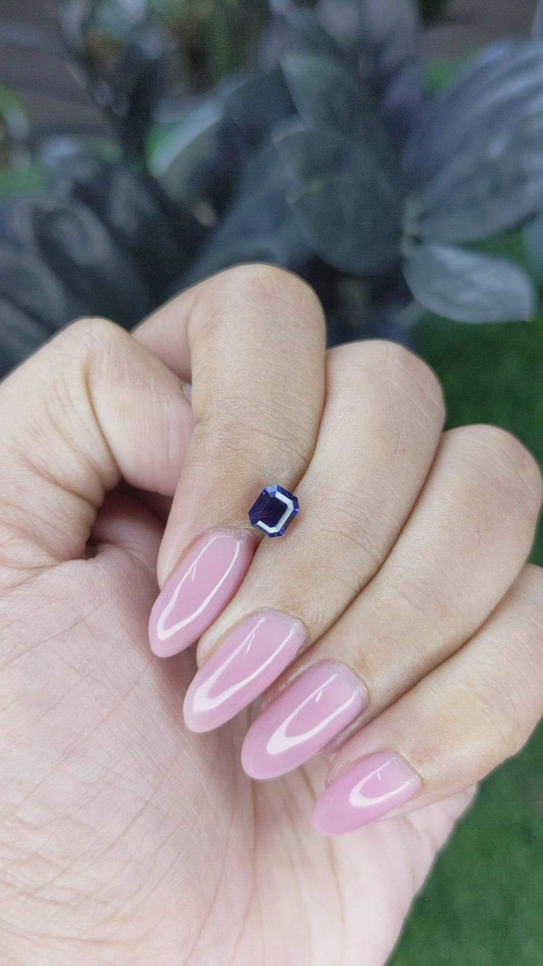 1.08 Ct. Color Change Sapphire from Tanzania Size Video