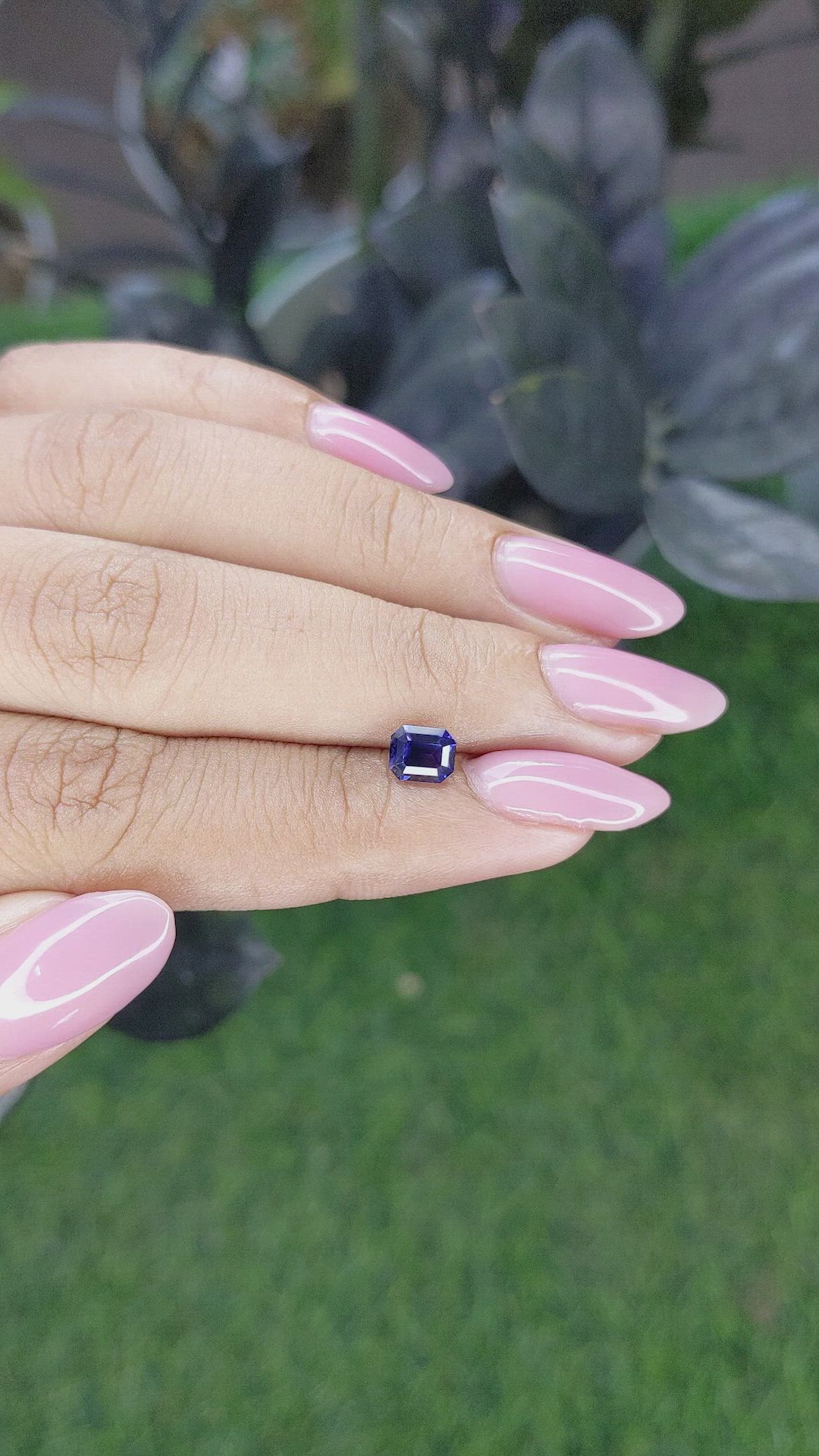 1.08 Ct. Color Change Sapphire from Tanzania Size Video