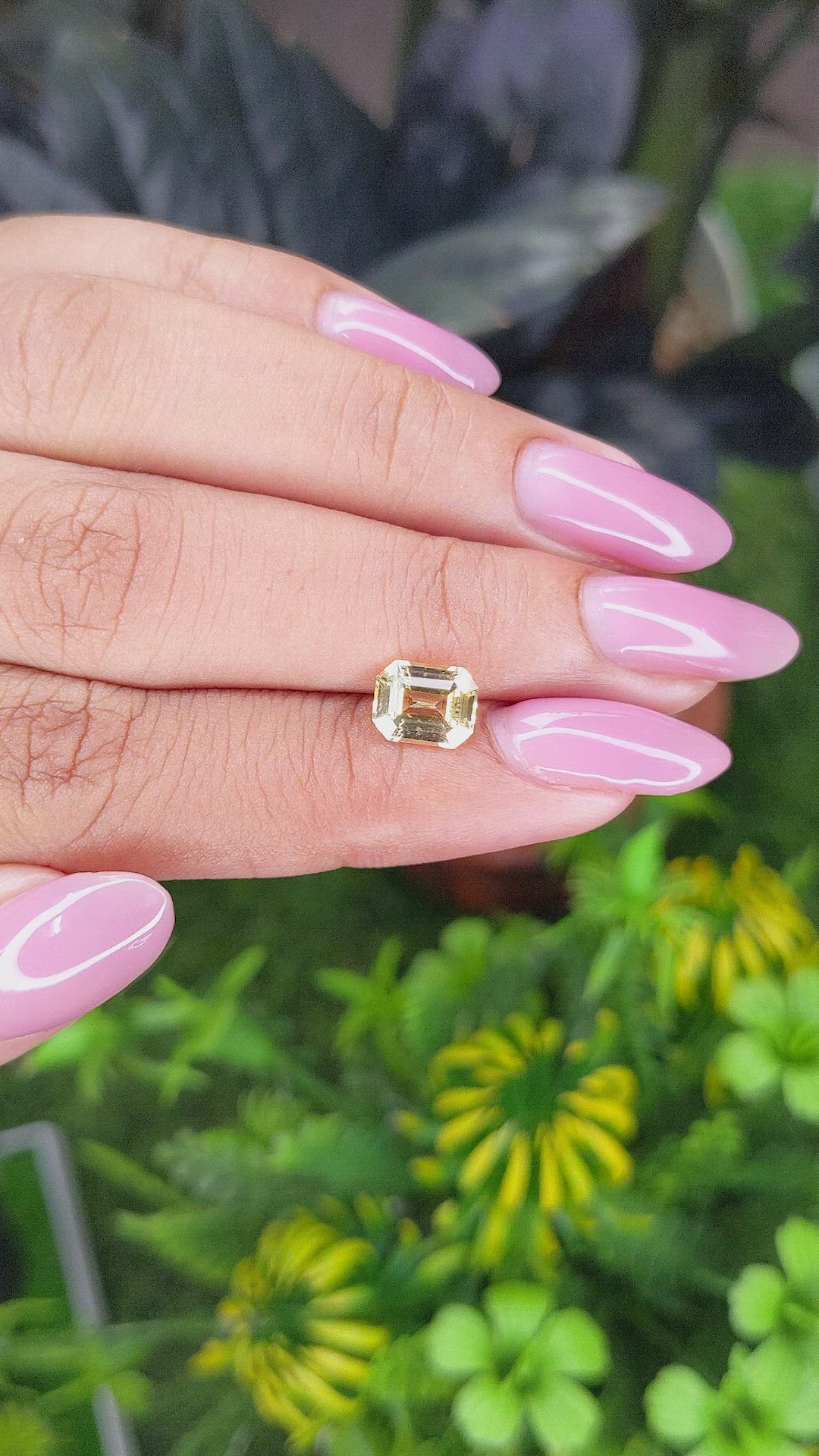 1.58 Ct. Yellow Sapphire from Ceylon (Sri Lanka) Size Video