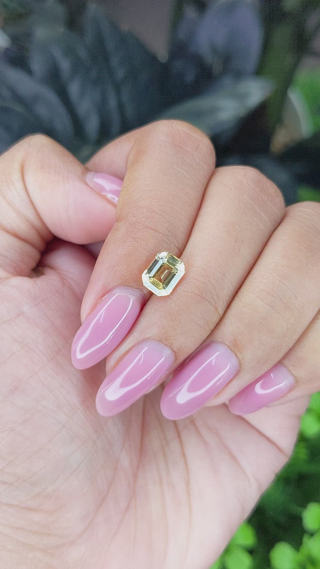 1.58 Ct. Yellow Sapphire from Ceylon (Sri Lanka) Size Video