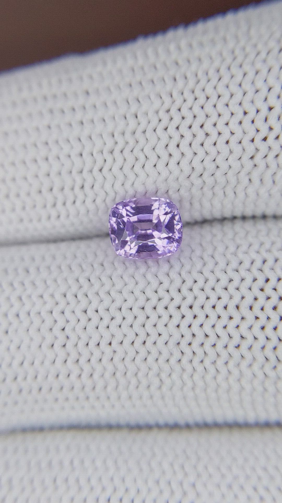 1.45 Ct. Purple Sapphire from Madagascar Size Video