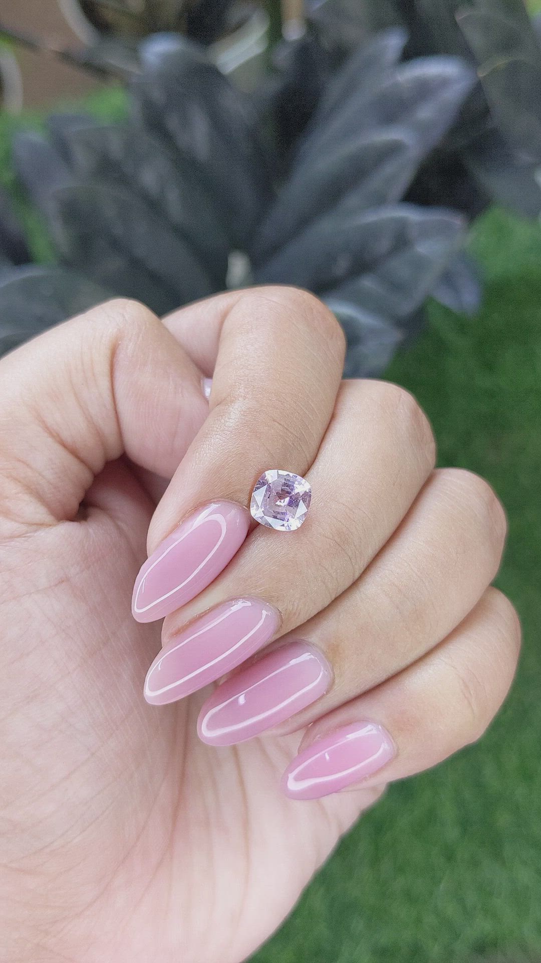 1.58 Ct. Pink Sapphire from Ceylon (Sri Lanka) Size Video