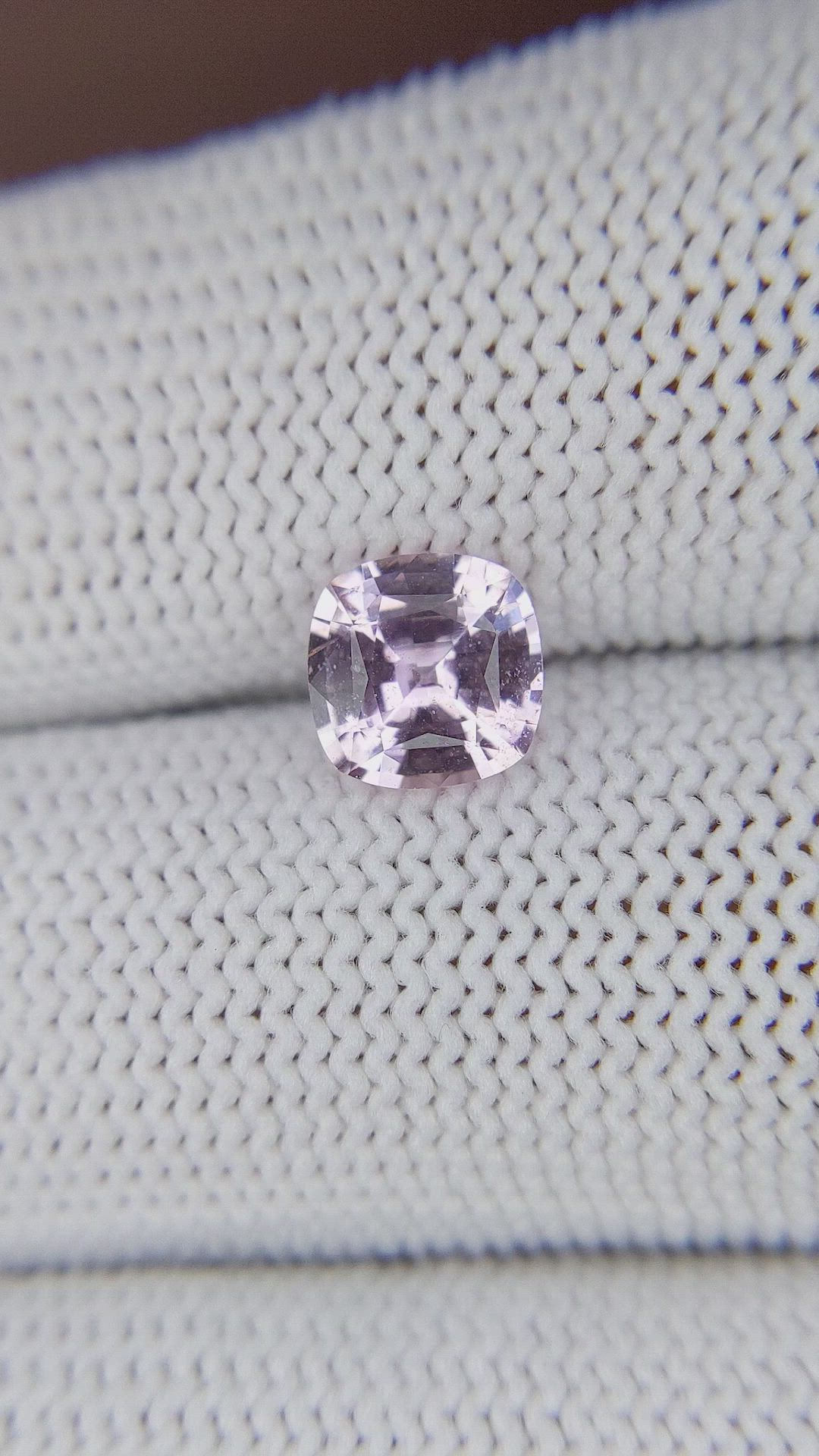 1.58 Ct. Pink Sapphire from Ceylon (Sri Lanka) Size Video