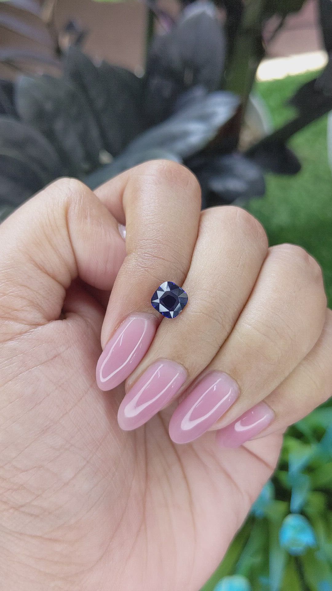 1.40 Ct. Blue Sapphire from Tanzania Size Video