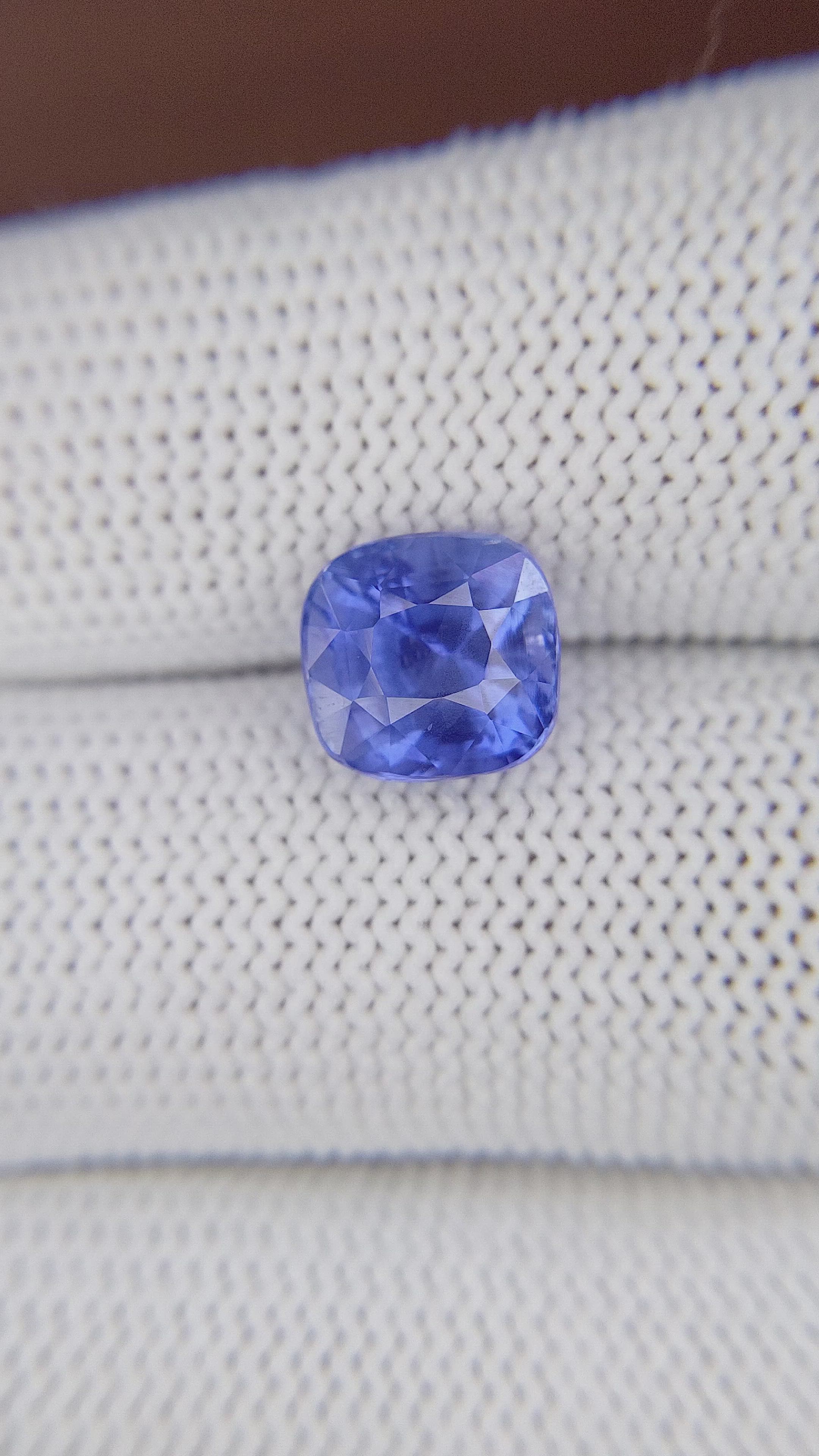 4.59 Ct. Blue Sapphire from Tanzania Size Video