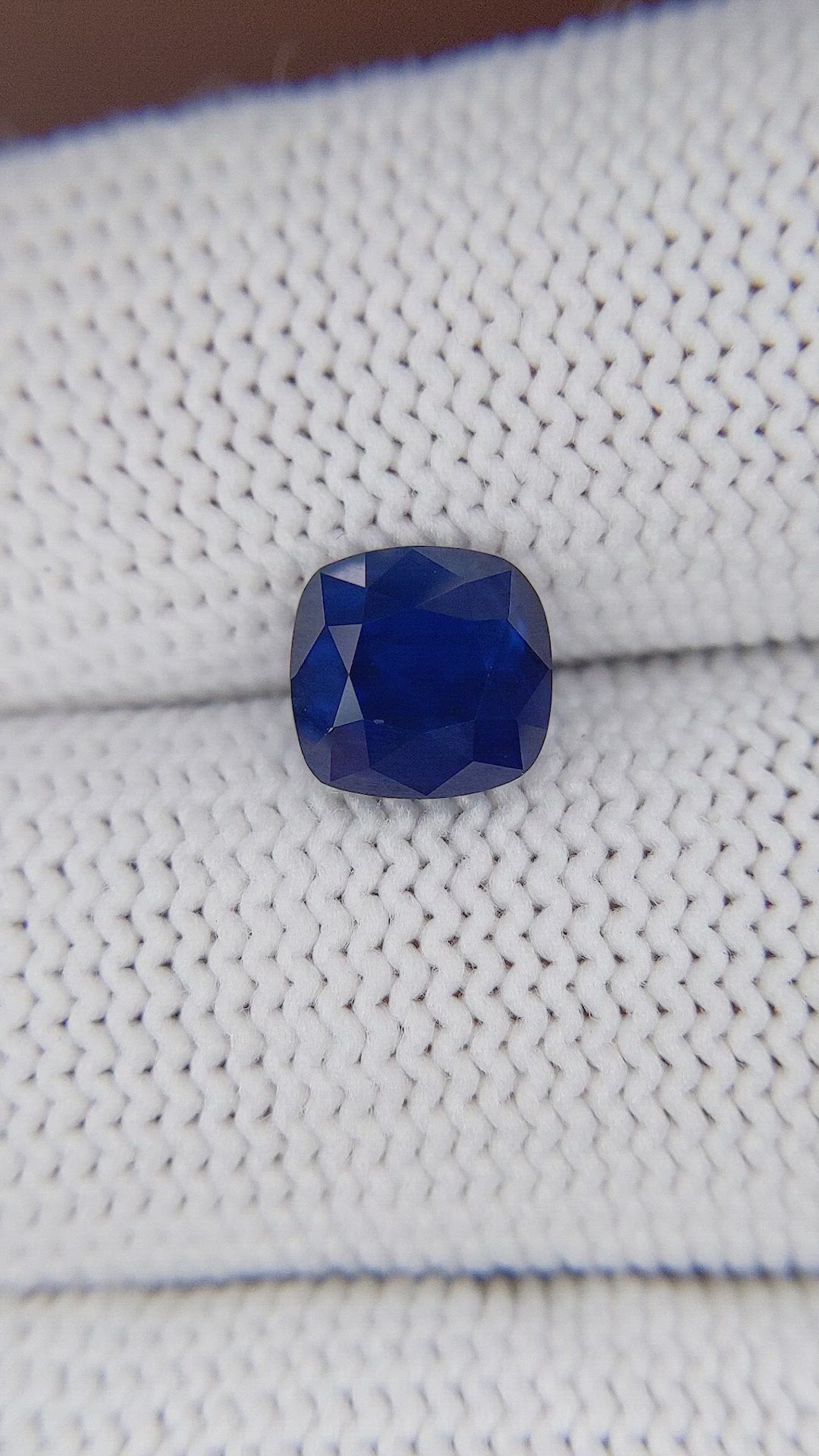 2.11 Ct. Blue Sapphire from Tanzania Size Video