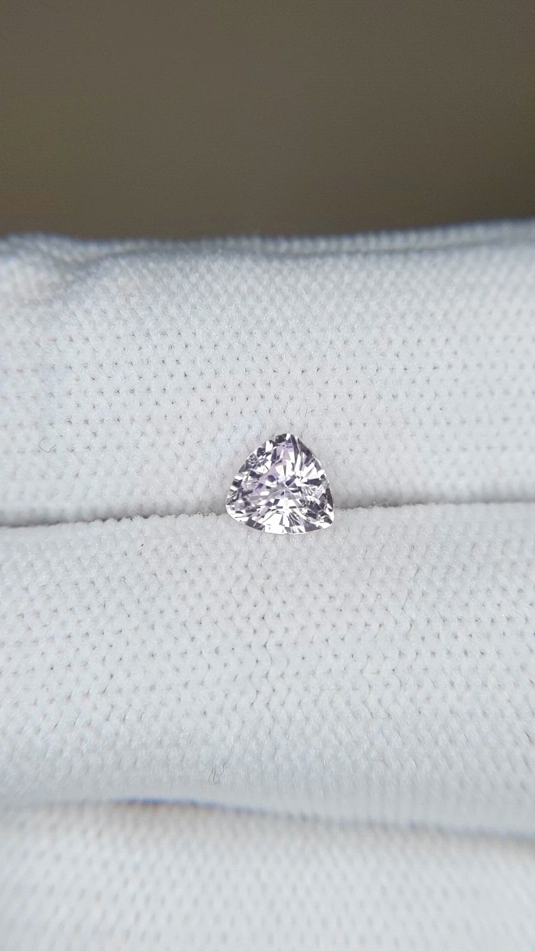 0.75 Ct. Pink Sapphire from Ceylon (Sri Lanka) Size Video