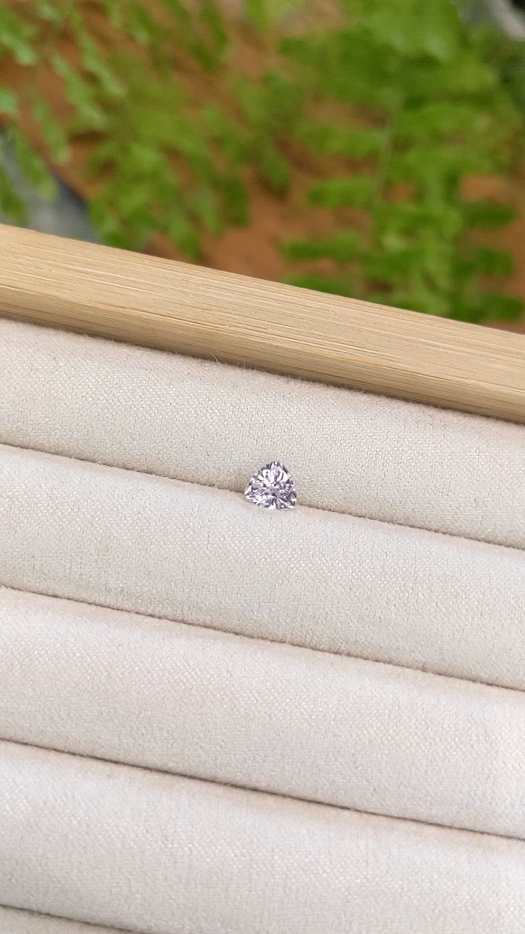 0.75 Ct. Pink Sapphire from Ceylon (Sri Lanka) Size Video