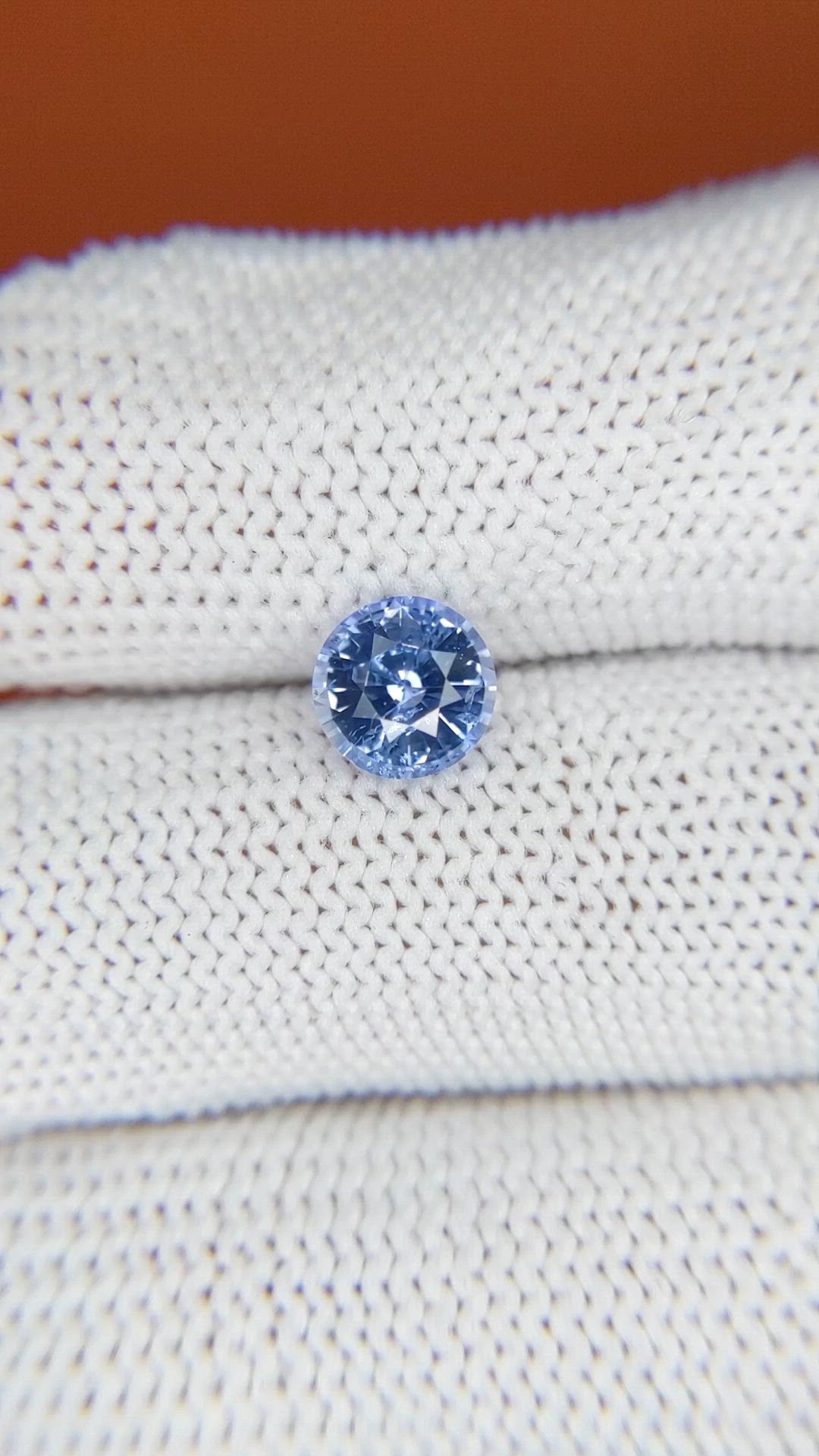 1.42 Ct. Blue Sapphire from Ceylon (Sri Lanka) Size Video