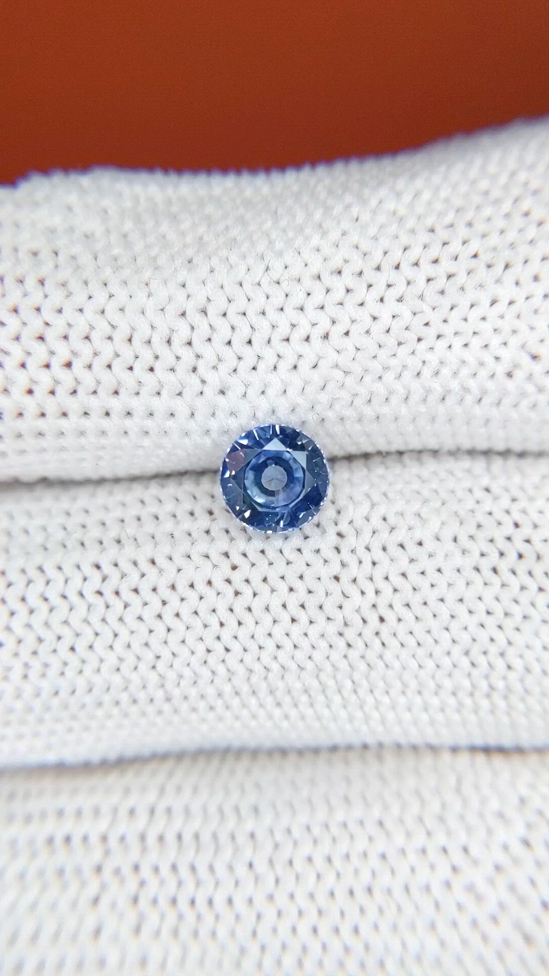 1.18 Ct. Blue Sapphire from Ceylon (Sri Lanka) Size Video