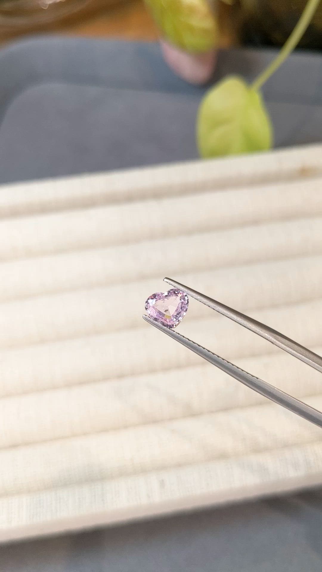 1.02 Ct. Pink Sapphire from Ceylon (Sri Lanka) Size Video