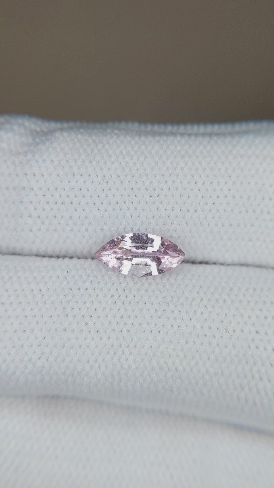 0.87 Ct. Pink Sapphire from Ceylon (Sri Lanka) Size Video