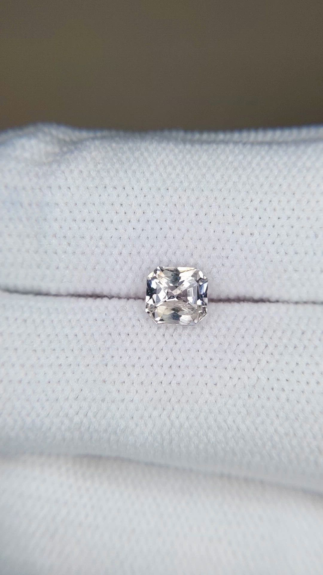 0.94 Ct. Yellow Sapphire from Ceylon (Sri Lanka) Size Video