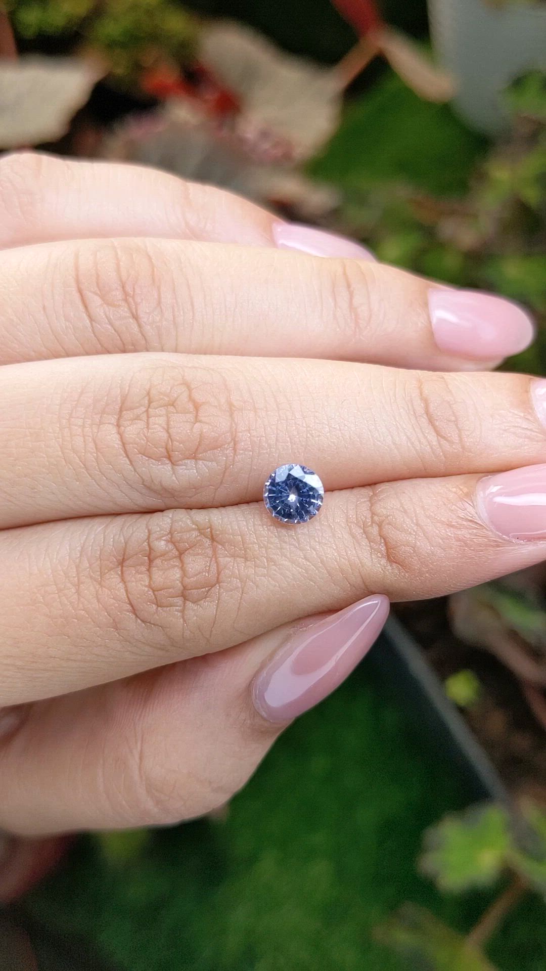 1.16 Ct. Blue Sapphire from Ceylon (Sri Lanka) Size Video