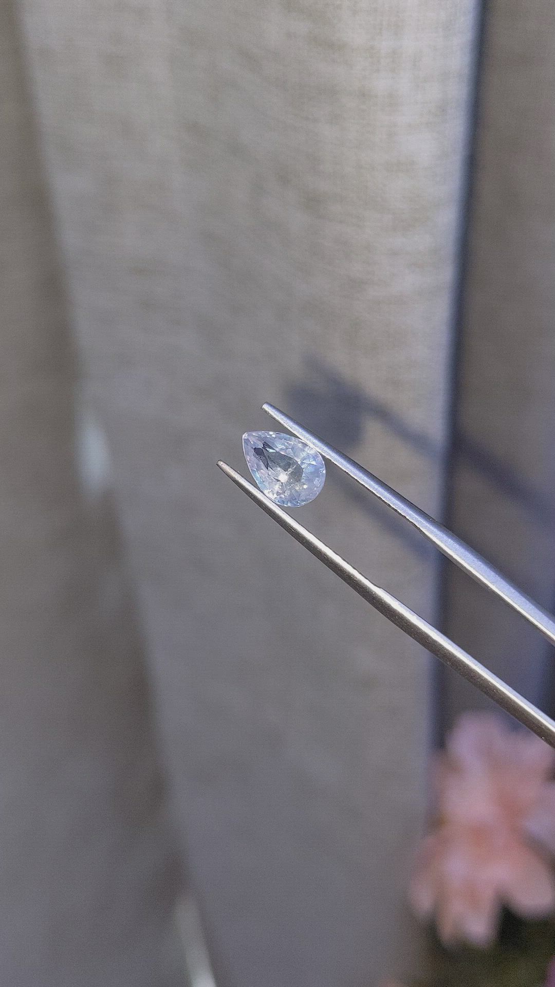 1.68 Ct. Blue Sapphire from Ceylon (Sri Lanka) Size Video