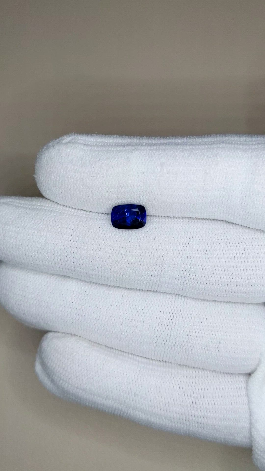 2.05 Ct. Blue Sapphire from Ceylon (Sri Lanka) Size Video