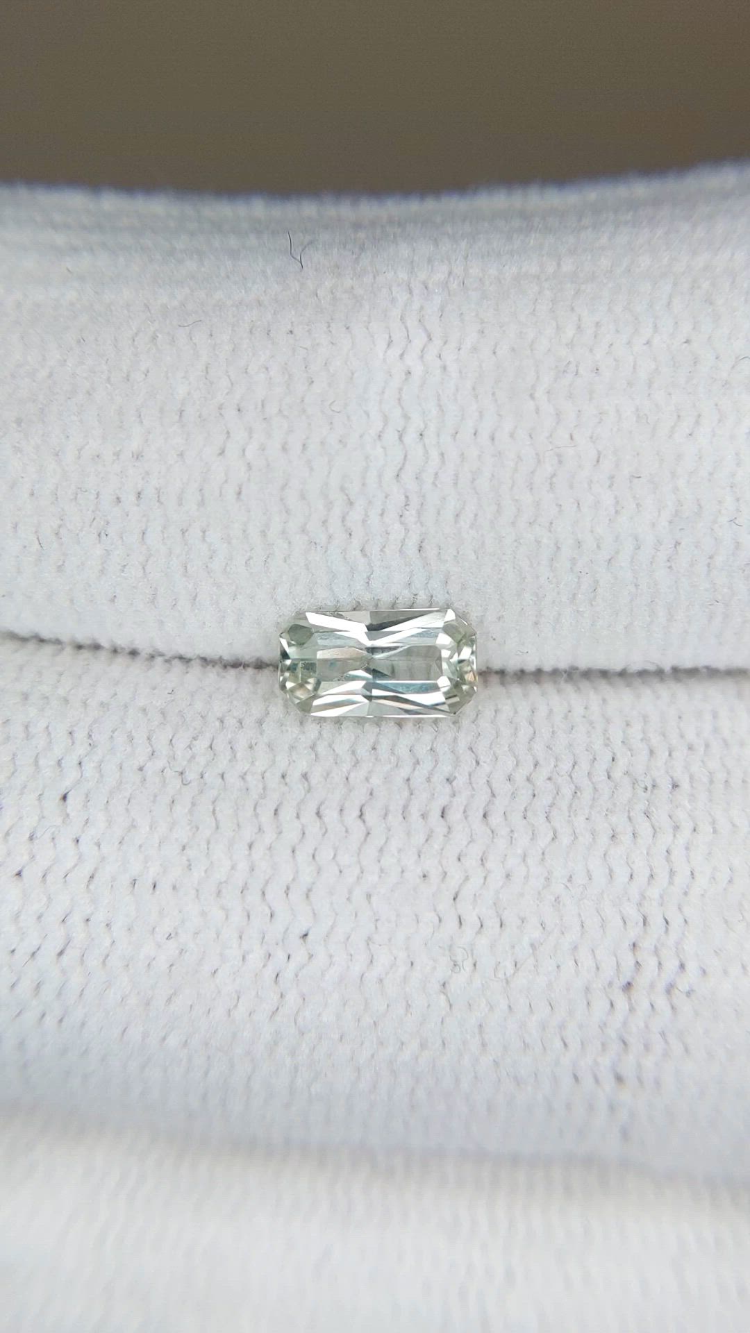 0.83 Ct. Yellow Sapphire from Ceylon (Sri Lanka) Size Video