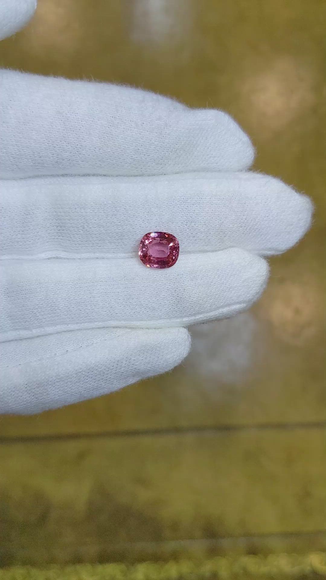 1.87 Ct. Padparadscha Sapphire from Madagascar Size Video