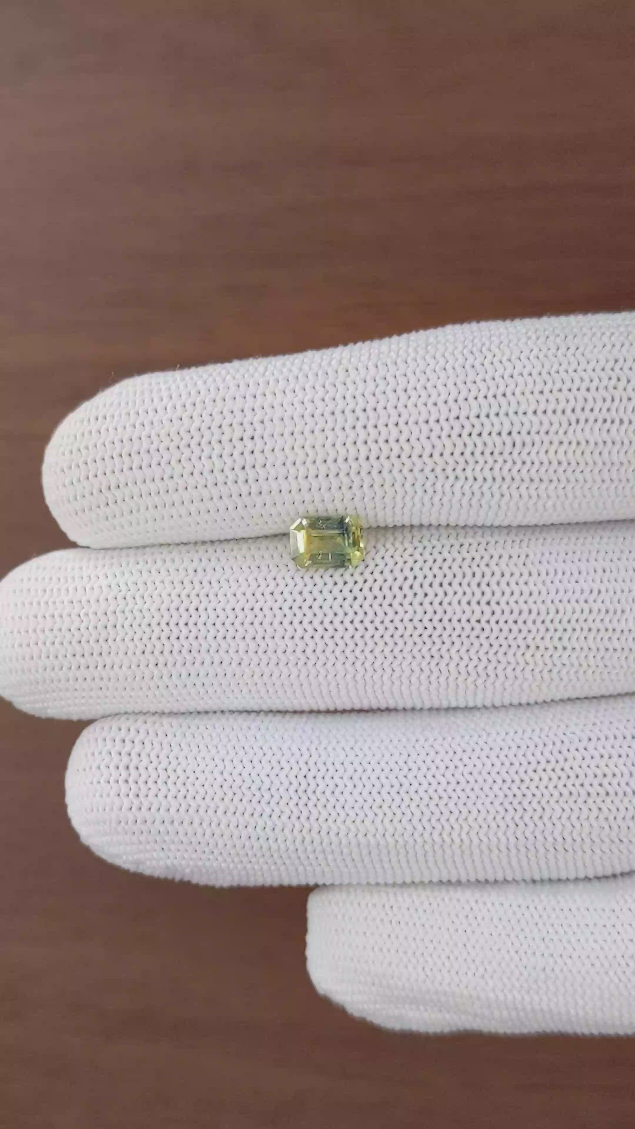 1.16 Ct. Bi Color / Parti Sapphire from Madagascar Size Video