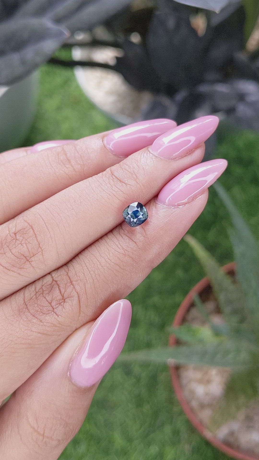 1.47 Ct. Bi Color / Parti Sapphire from Madagascar Size Video