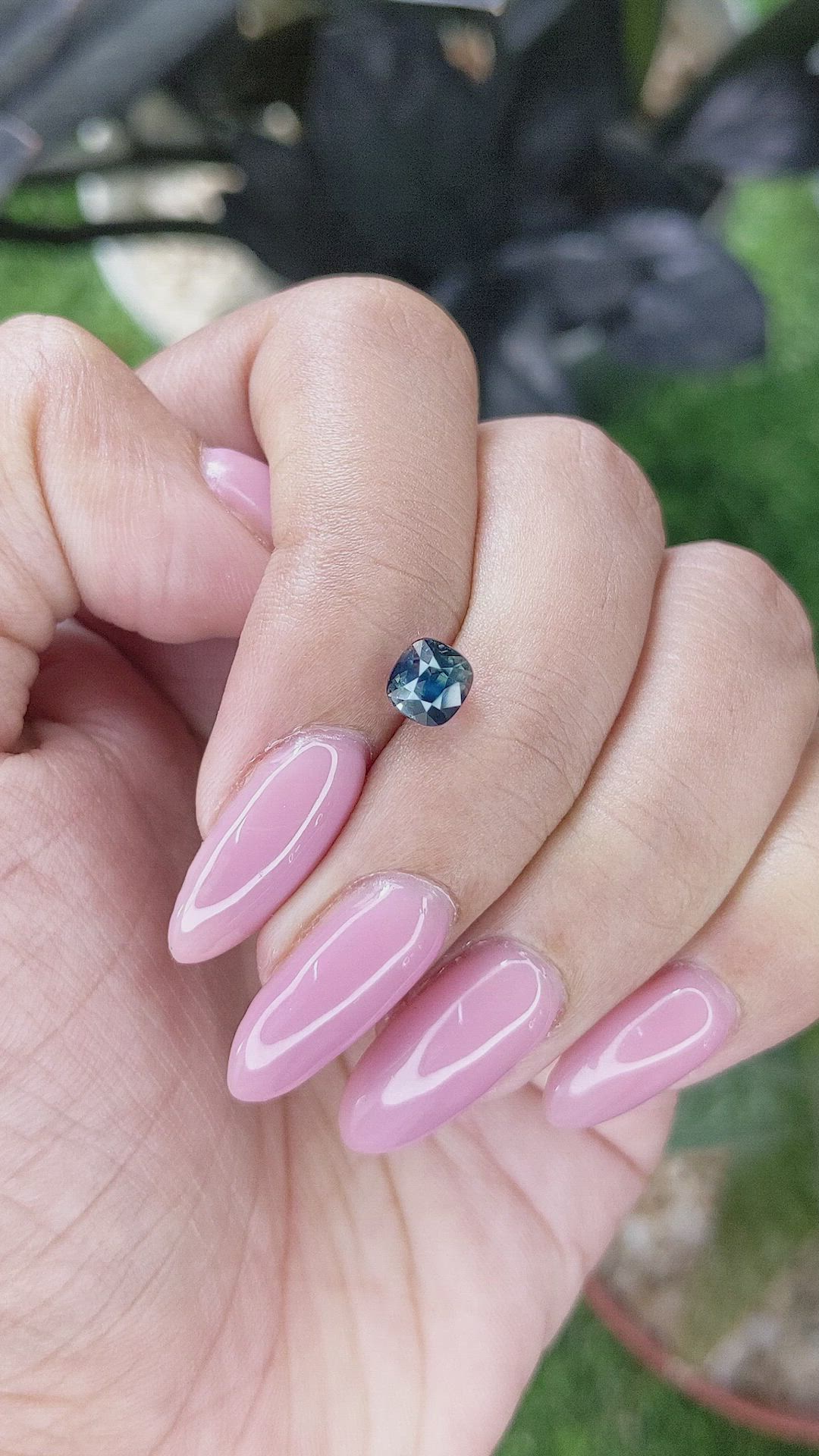 1.47 Ct. Bi Color / Parti Sapphire from Madagascar Size Video
