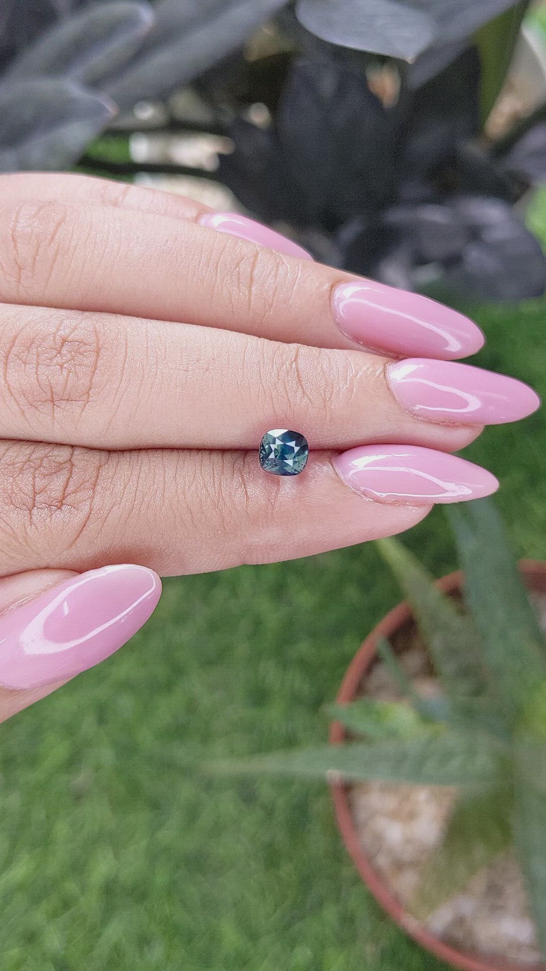 1.47 Ct. Bi Color / Parti Sapphire from Madagascar Size Video